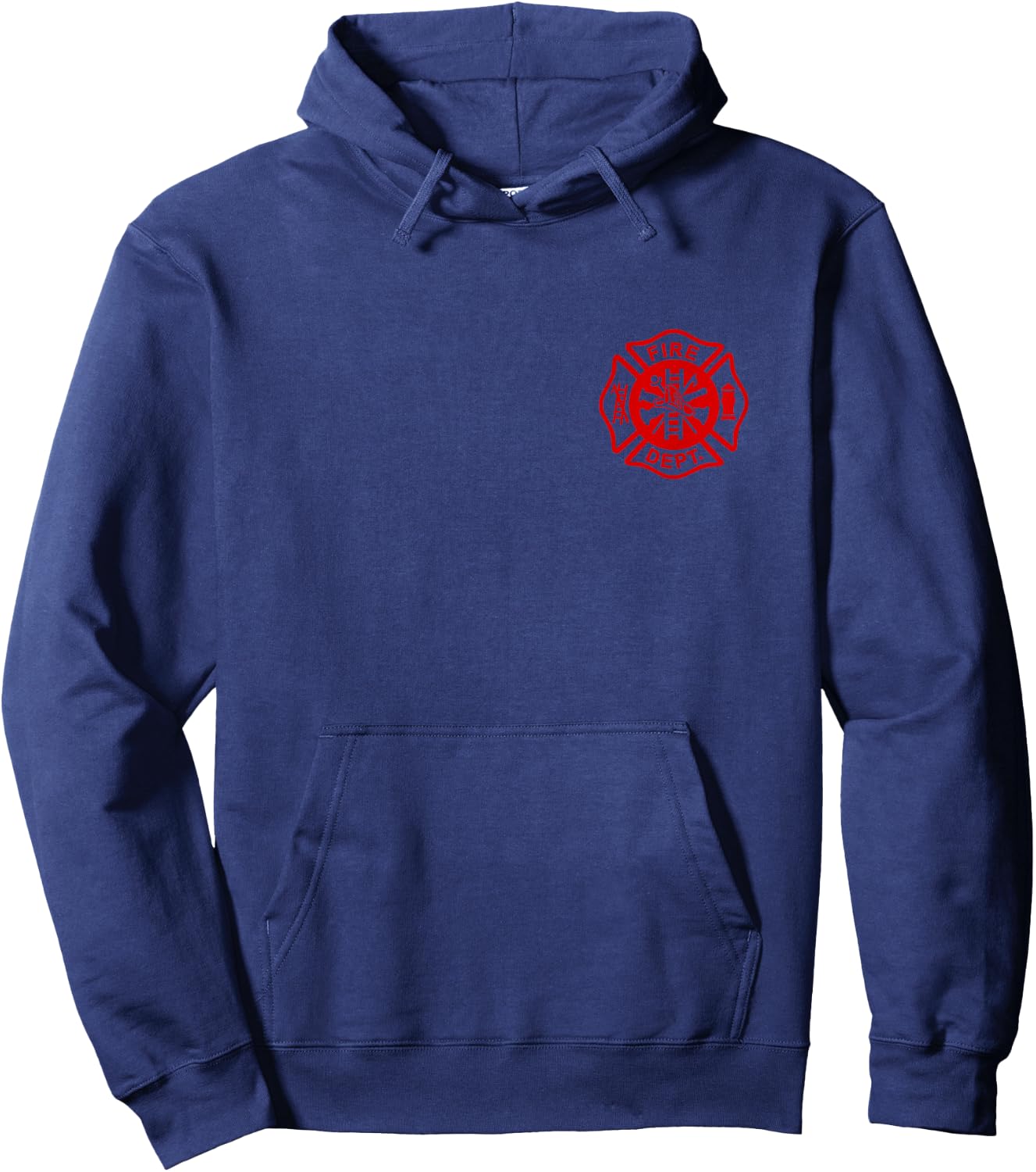 Official Firefighter Gear Fire Department Uniform Hoodie - Hoodie | Navy
