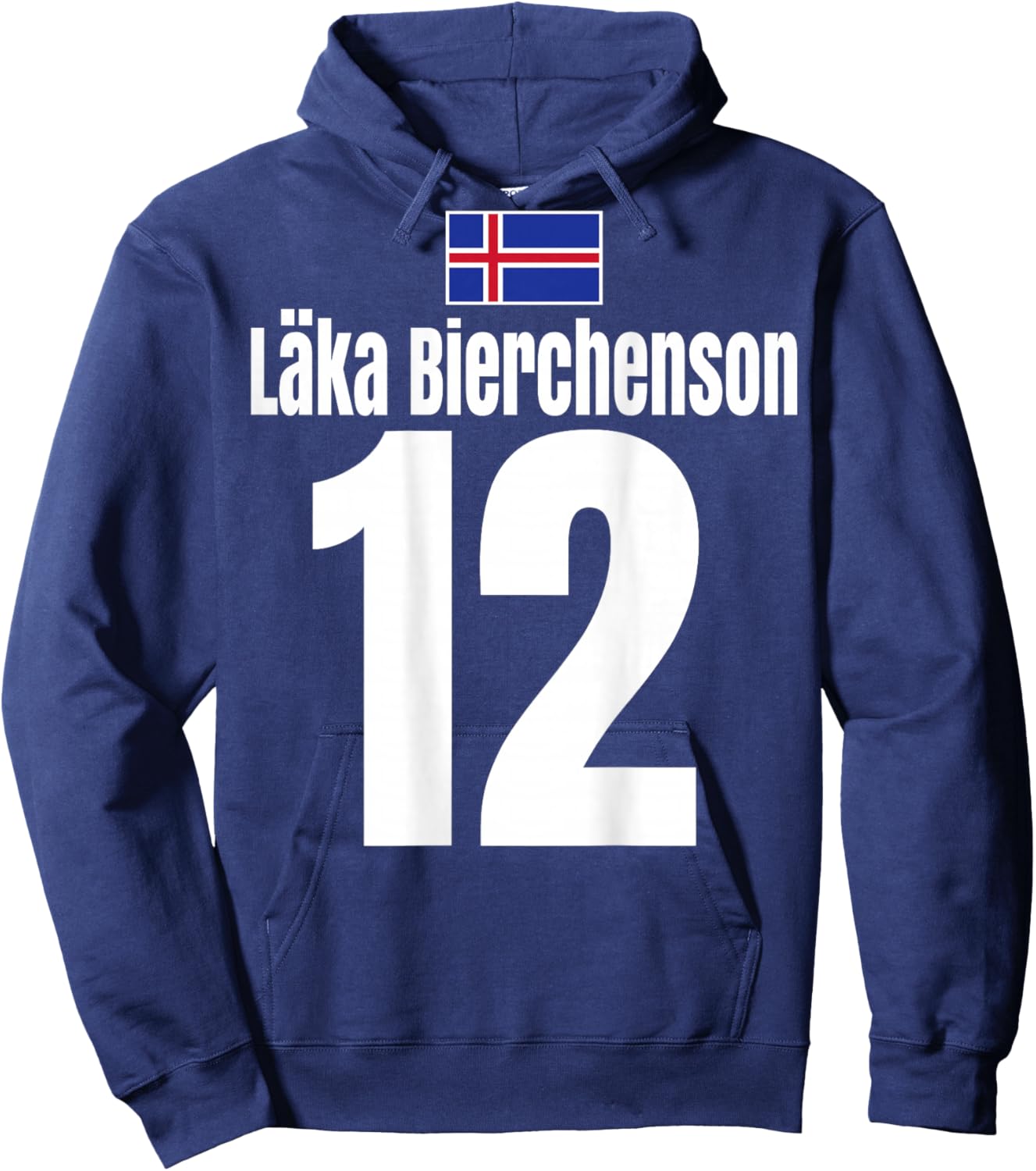Läka Bierchenson Nr.12 Lecker Bierchen Island Mallorca Bier Hoodie - Hoodie | Navy