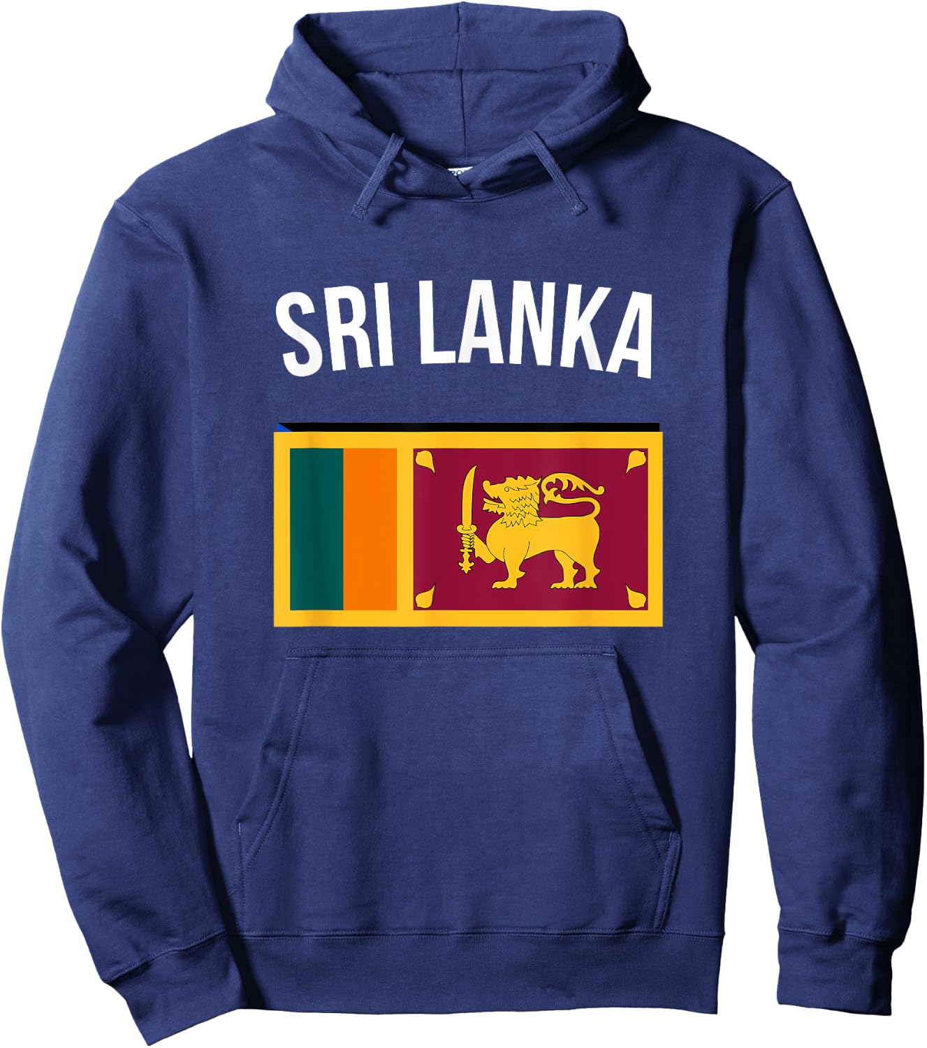 Sri Lanka Sri Lankan Flag Pride Travel Souvenir Hoodie - Hoodie | Navy