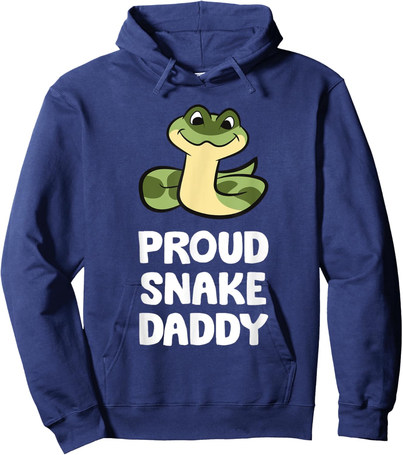 Proud Snake Daddy Hoodie - Hoodie | Navy