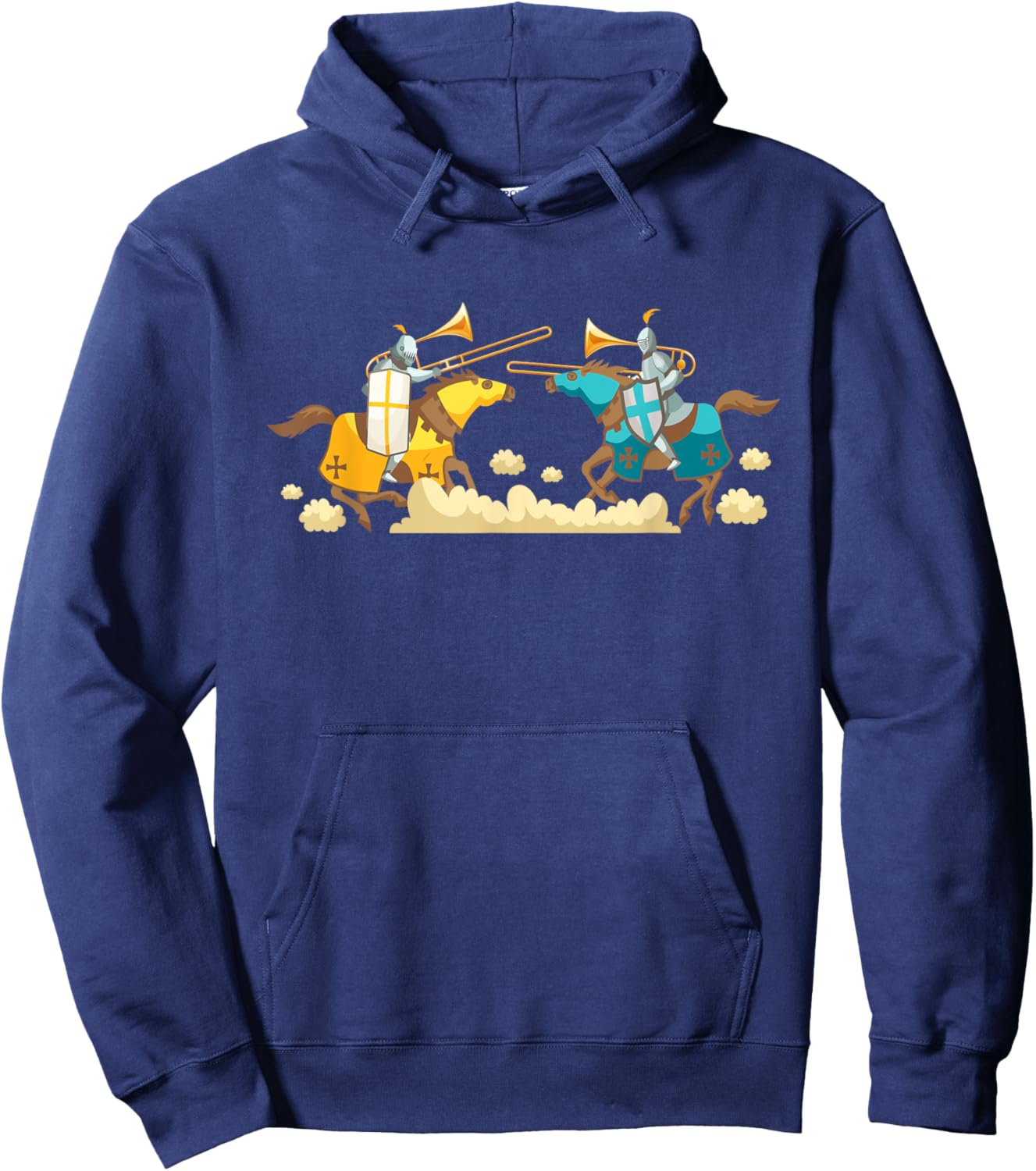 Trombonist - Marching Band Trombone Player Music Hoodie - Hoodie | Navy