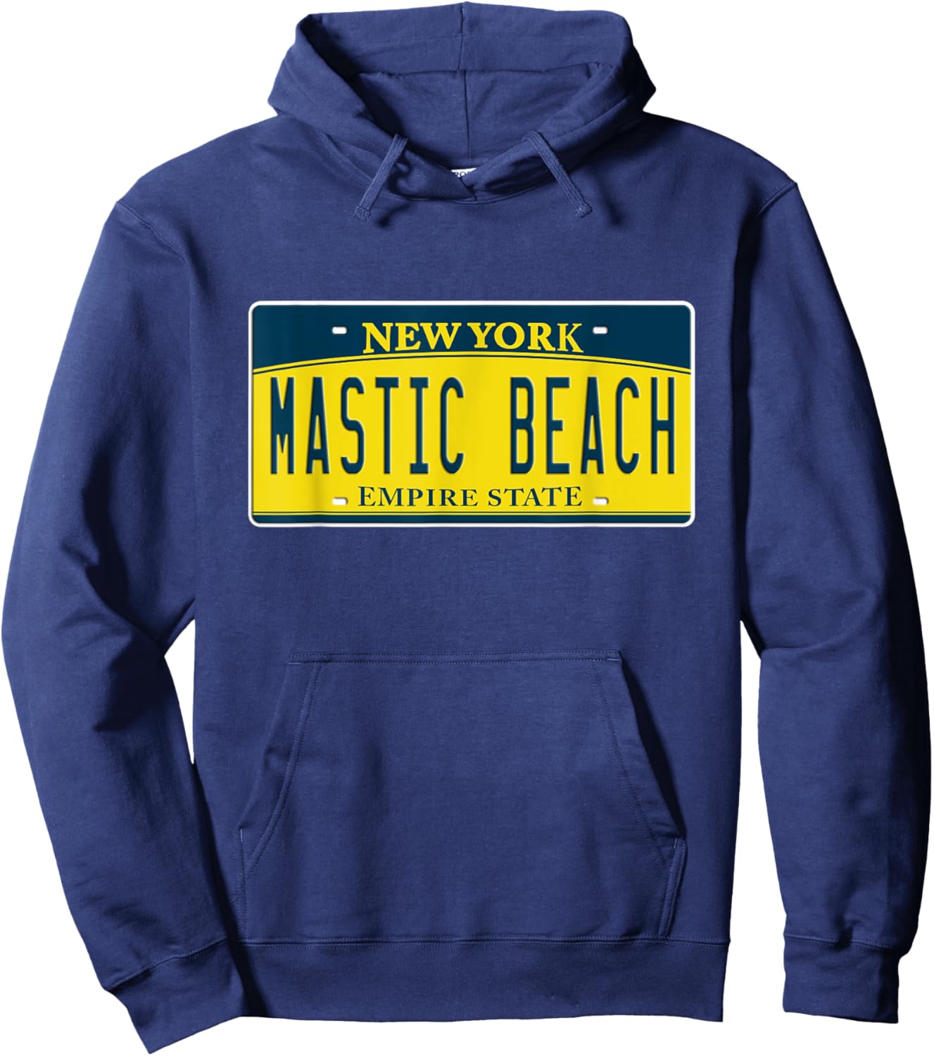 Mastic Beach Long Island NY New York Neighborhood Hometown Women Kids Hoodie - Hoodie | Navy