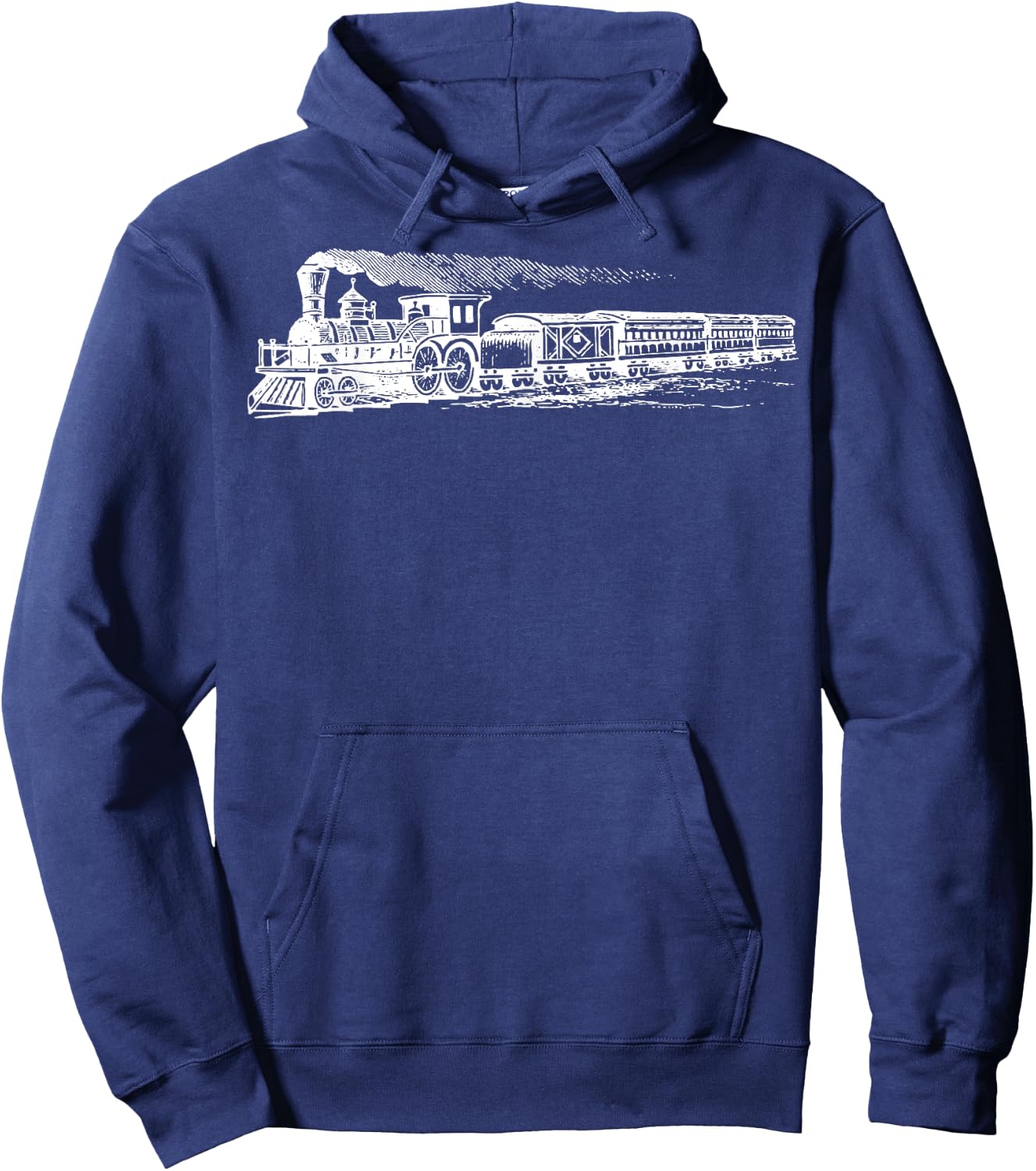 Sheldon Retro Vintage Train Locomotive Engineering Teacher Men Women Girls Kids Hoodie - Hoodie | Navy