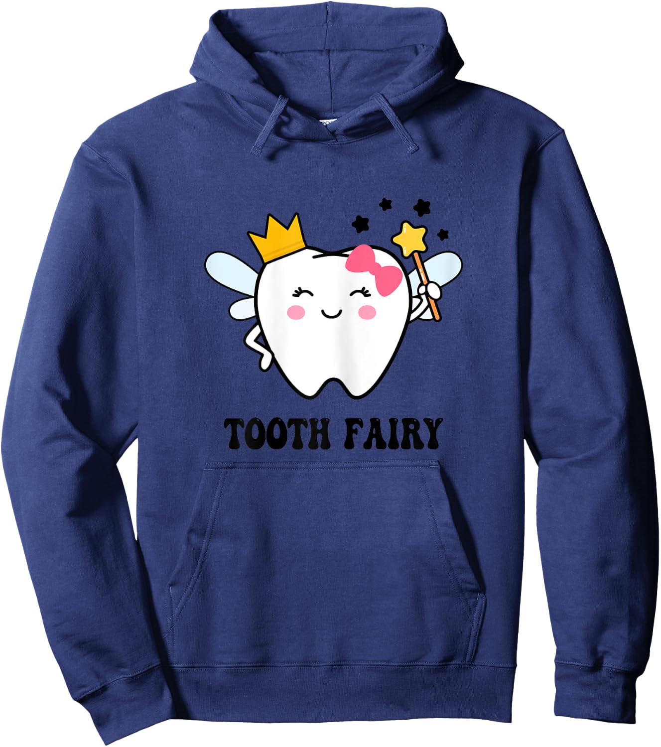 Cute Tooth Fairy Halloween Costume Women Kids Girls Xmas Hoodie - Hoodie | Navy