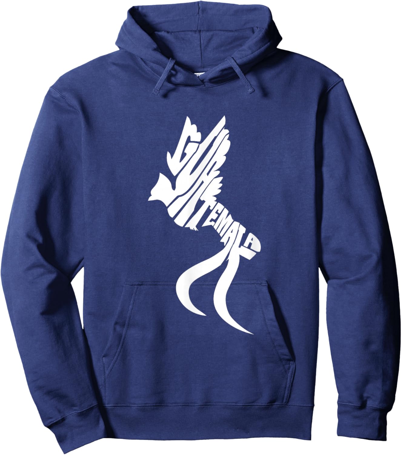 Guatemala Resplendent Quetzal Word Art - Funny Animal Hoodie - Hoodie | Navy