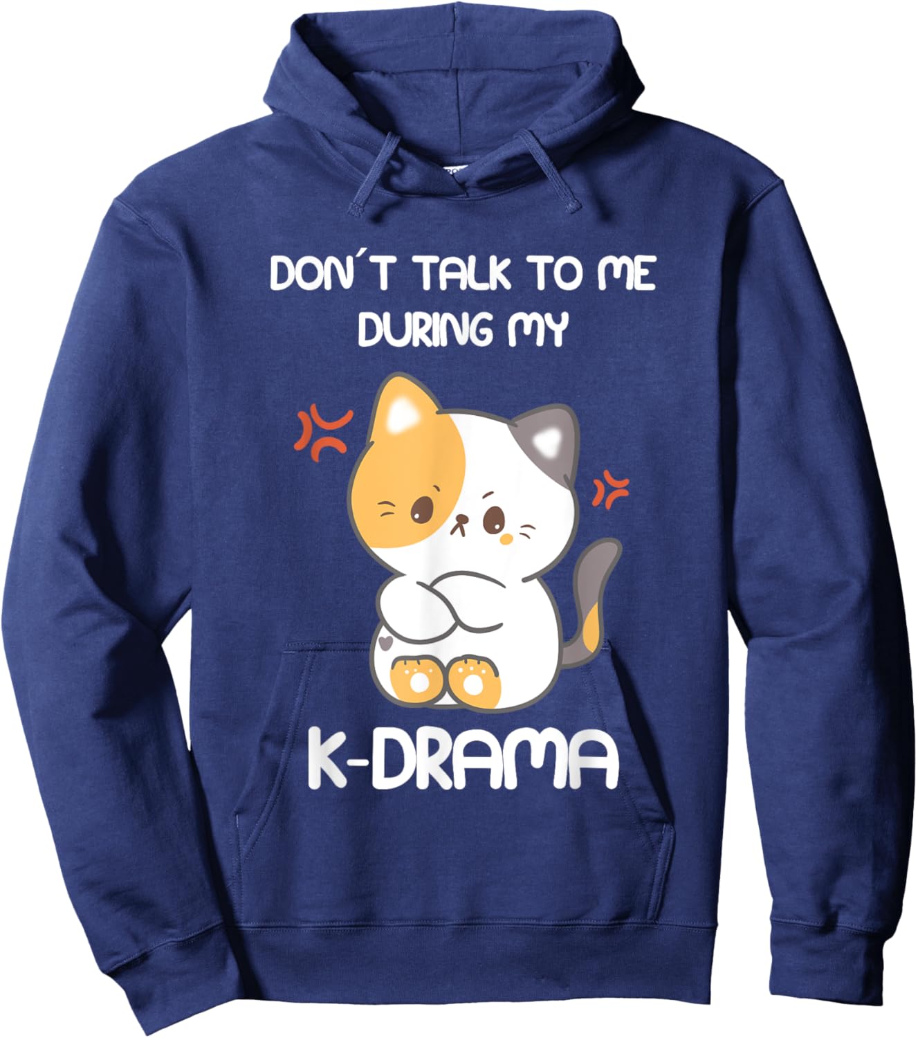 K-Drama Lover Funny KDrama Fan Hoodie - Hoodie | Navy