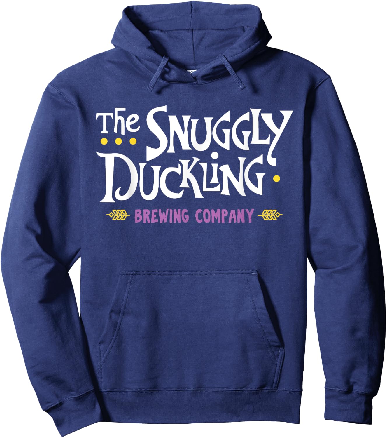 The Snuggly Duckling Brewing Company & Women Hoodie - Hoodie | Navy