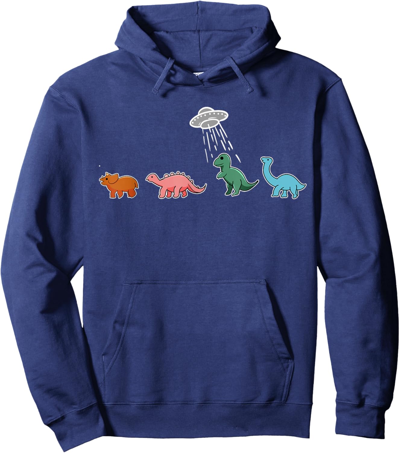 BabyDino In Outer Space Hoodie - Hoodie | Navy