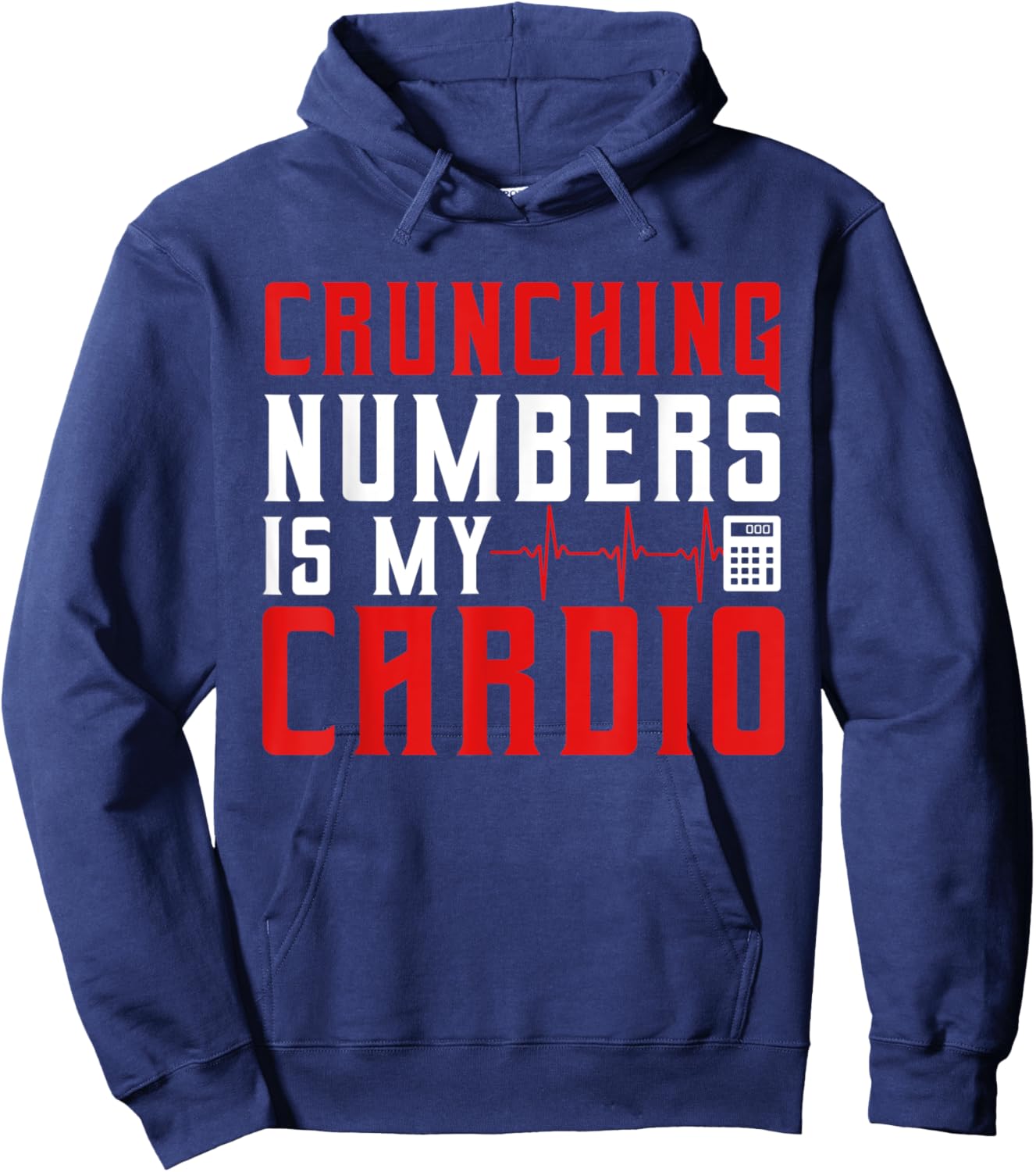Funny Accountant Art Women CPA Accounting Accountant Hoodie - Hoodie | Navy