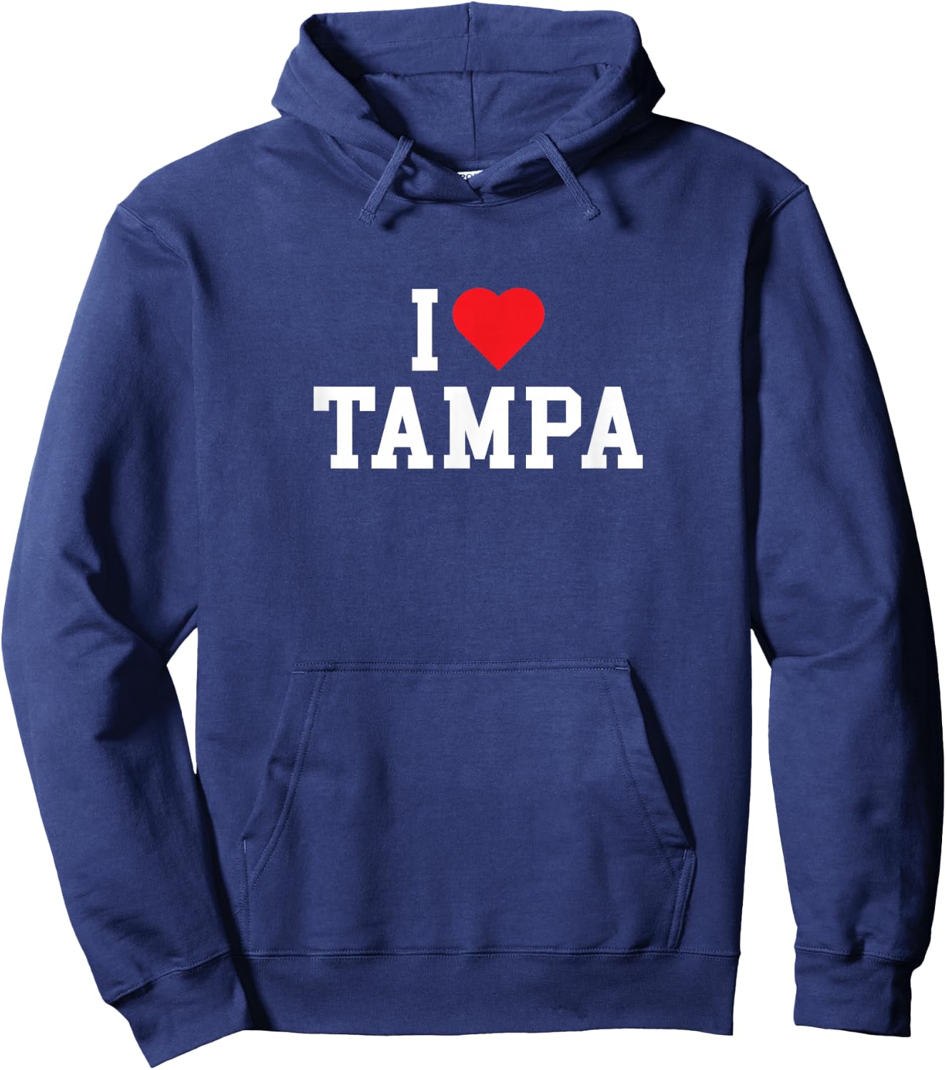 Tampa - Florida - I Love Tampa - Throwback Design - Classic Hoodie - Hoodie | Navy