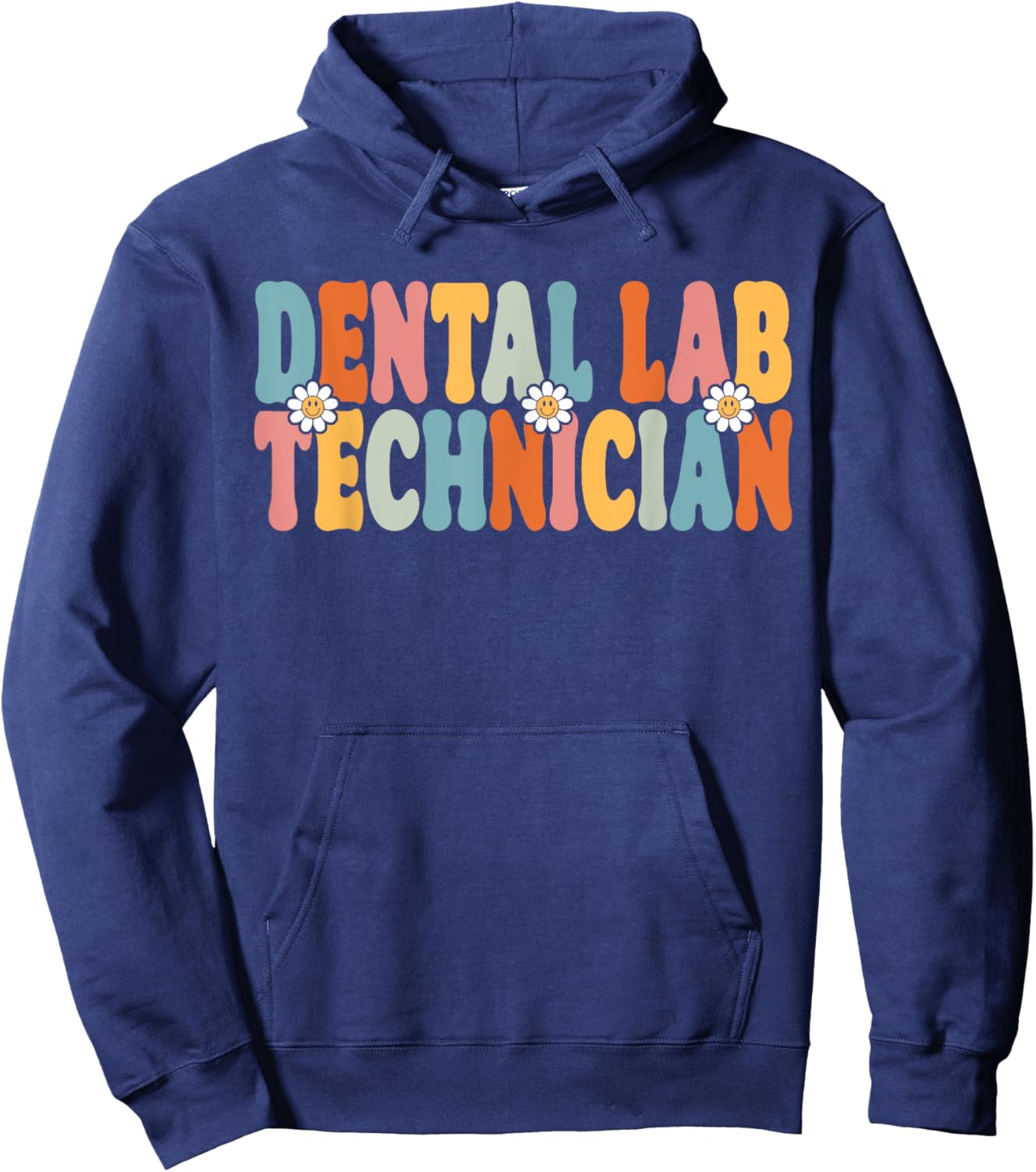 Dental Lab Technician Back To School Dental Lab Tech Hoodie - Hoodie | Navy