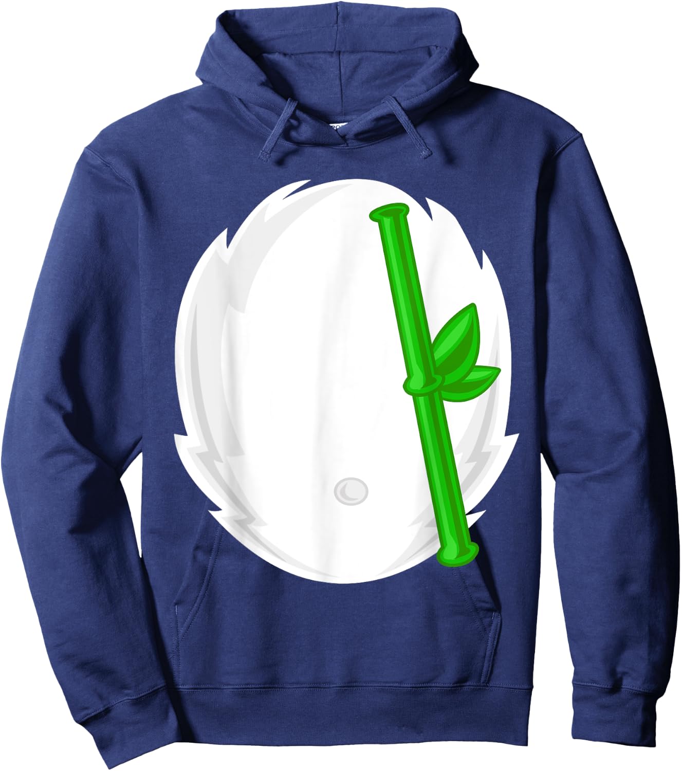 Panda Halloween Costume Cute Belly Hairy Men Women Kids Hoodie - Hoodie | Navy