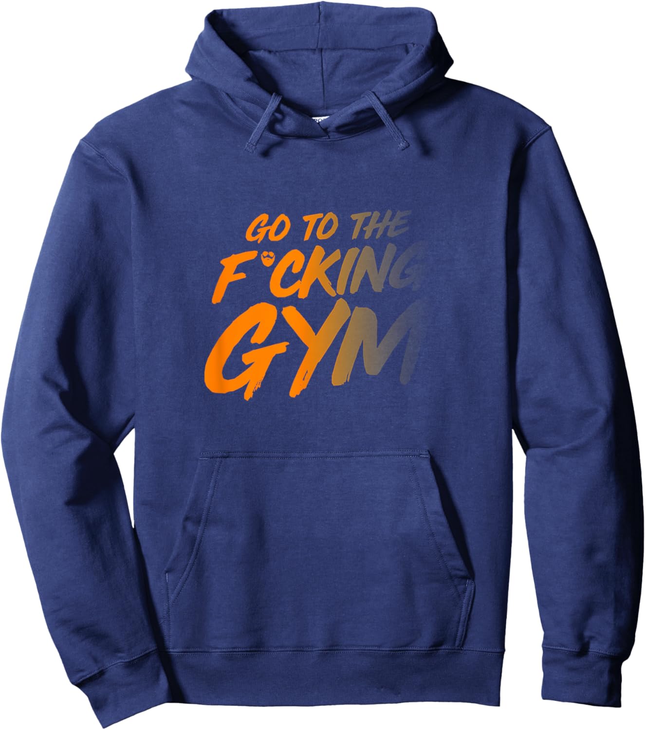 Swoliop Men's Gym , Black, Small, Short Sleeve, , Classic Fit, Cotton, Polyester Hoodie - Hoodie | Navy