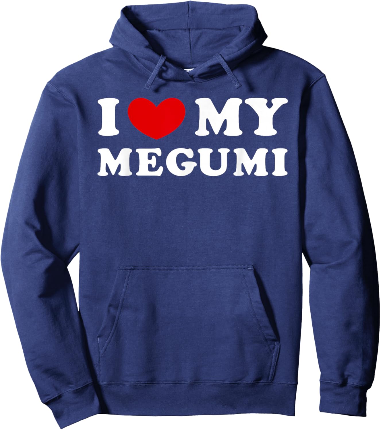 I Love My Megumi, I Love My Megumi Hoodie - Hoodie | Navy