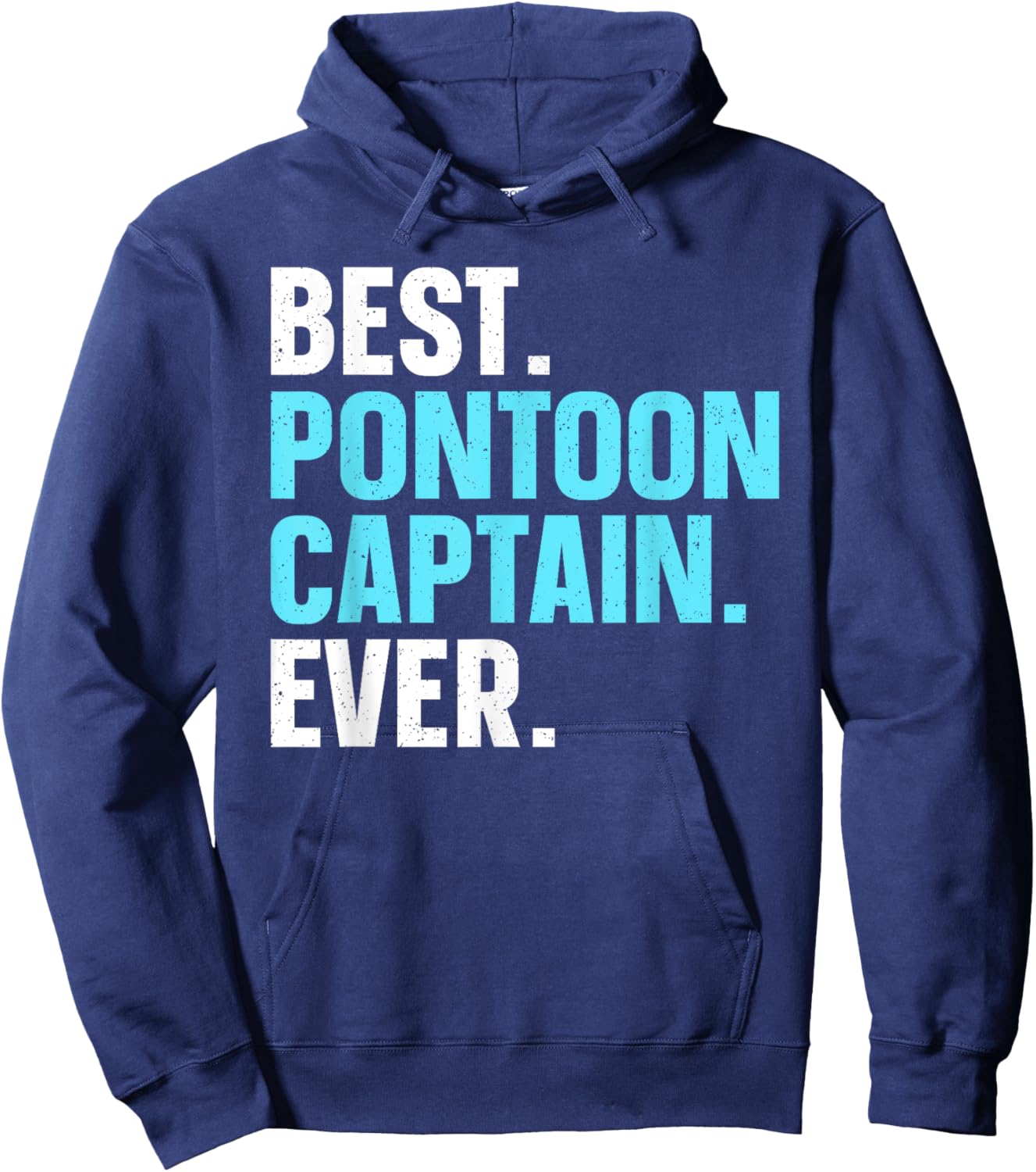 Pontoon Boat Captain Art Women Lake Pontooning Lover Hoodie - Hoodie | Navy
