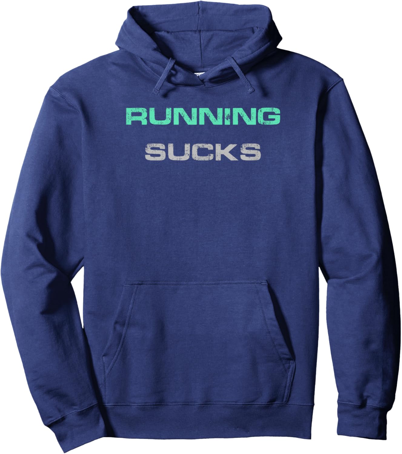Running Sucks Funny Run Runner Marathon Cross Country Hoodie - Hoodie | Navy
