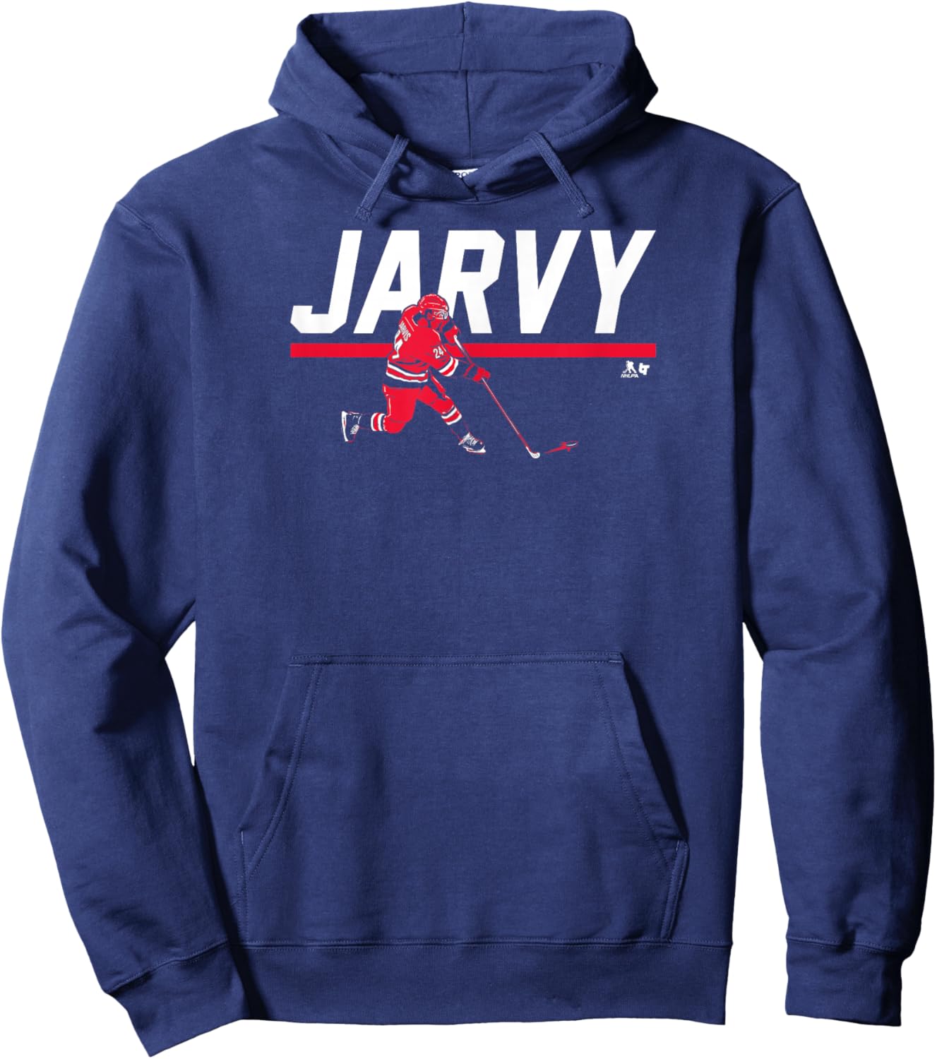 Seth Jarvis - Jarvy - Carolina Hockey Hoodie - Hoodie | Navy