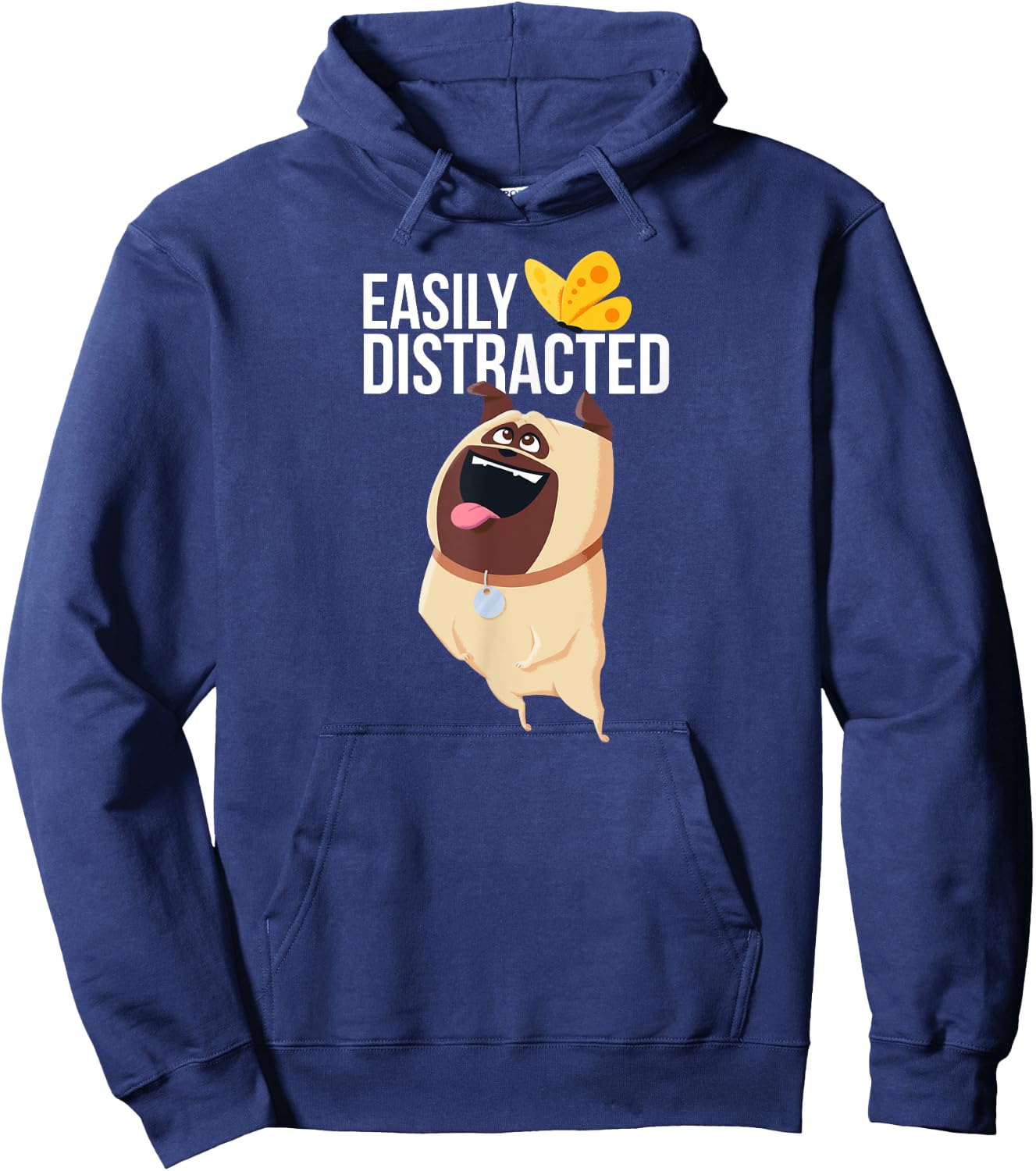 The Secret Life of Pets 2 Mel Easily Distracted Hoodie - Hoodie | Navy