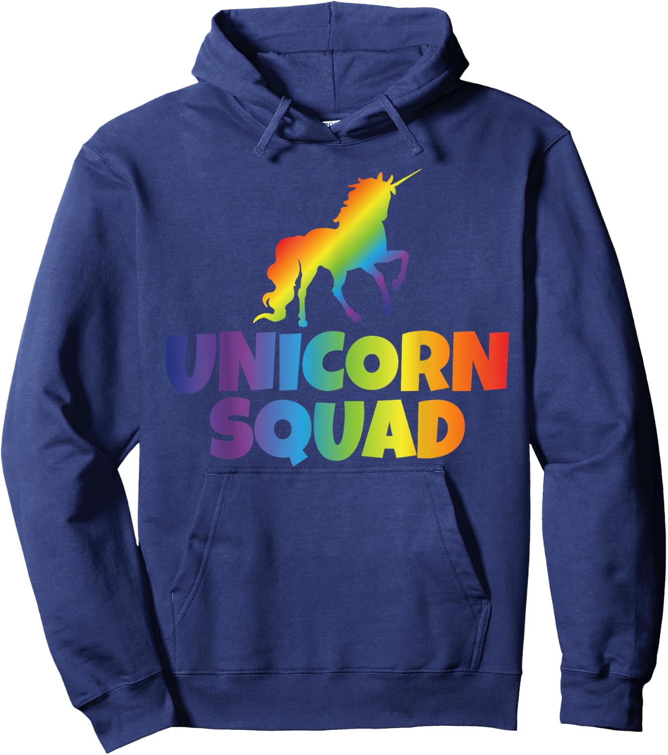 Fantasy Shirt Unicorn Squad Magical Women Kids Men Gift Hoodie - Hoodie | Navy