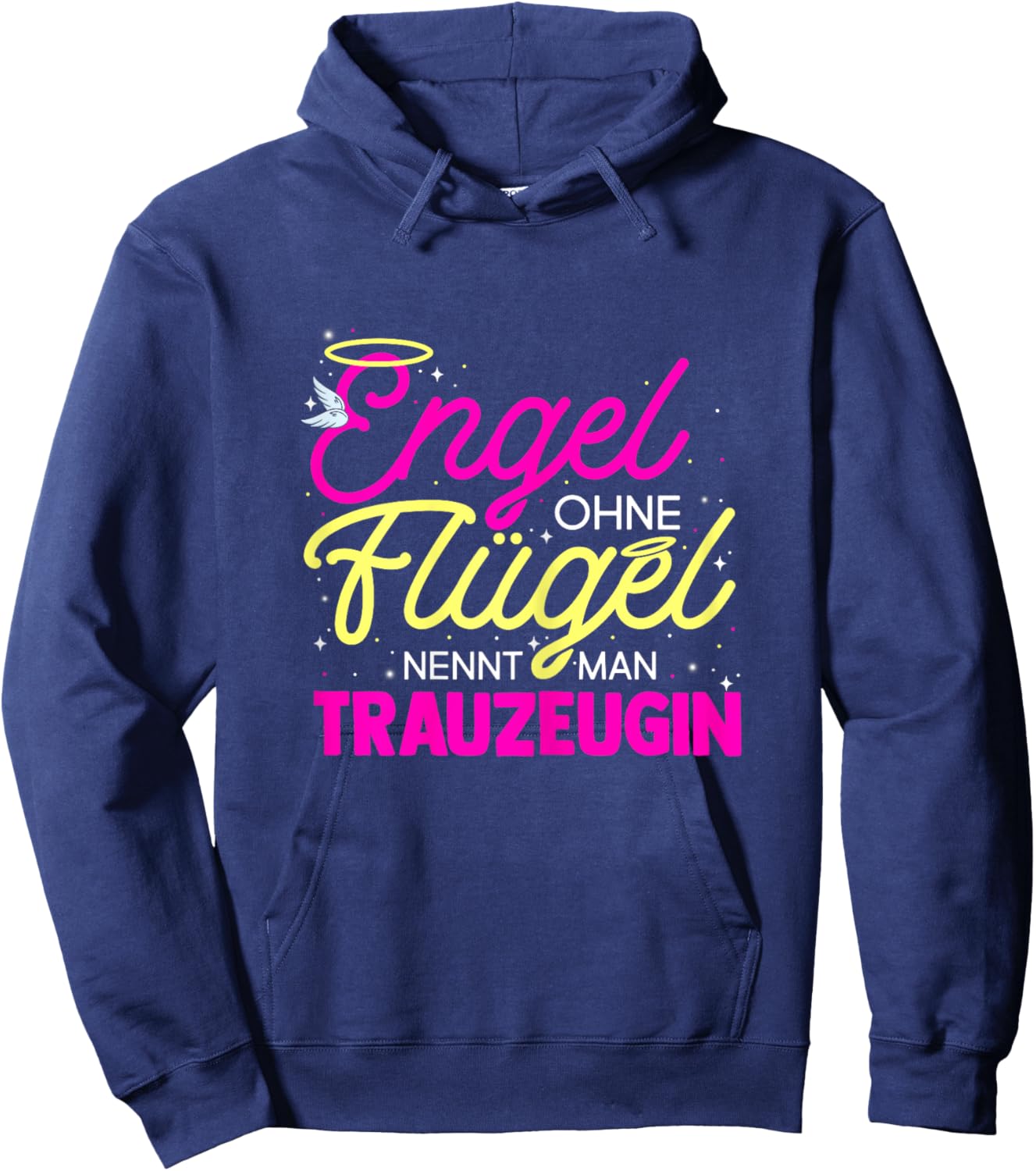 Junggesellinnenabschied Brautjungfer Hochzeit Trauzeugin Hoodie - Hoodie | Navy