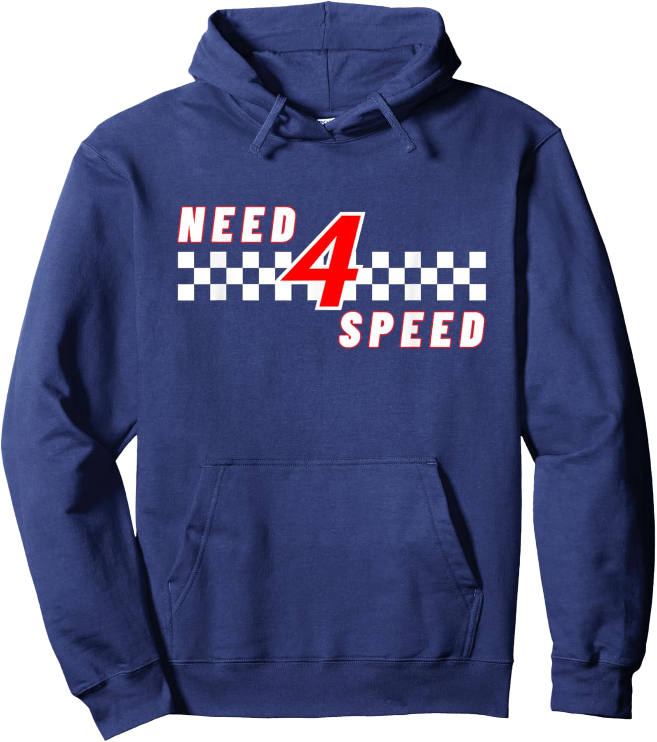 Need 4 Speed Birthday 4 Year Old Racing Car Driver Hoodie - Hoodie | Navy