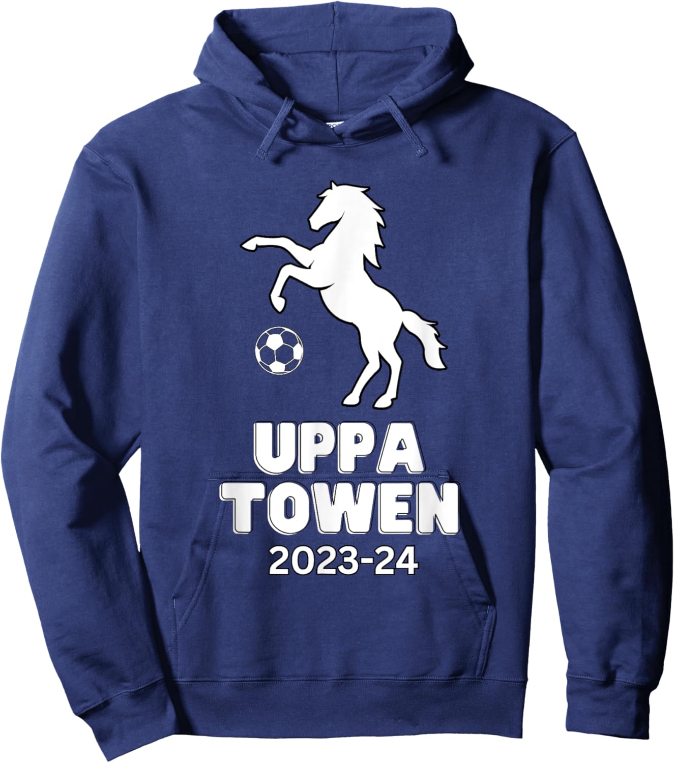 Football Top Uppa Town Tractor Boys 2024 Ipswich Town Hoodie - Hoodie | Navy