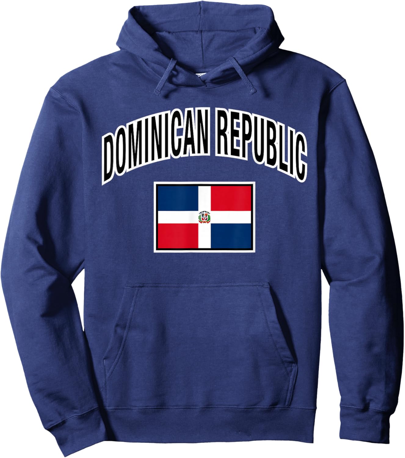 Dominican Republic Flag Proud Dominican Hoodie - Hoodie | Navy