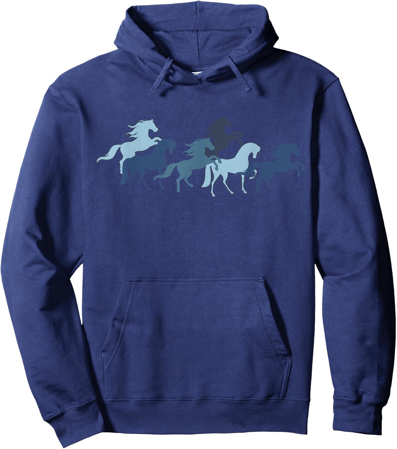 DreamWorks Spirit Riding Free Running Horses Hoodie - Hoodie | Navy