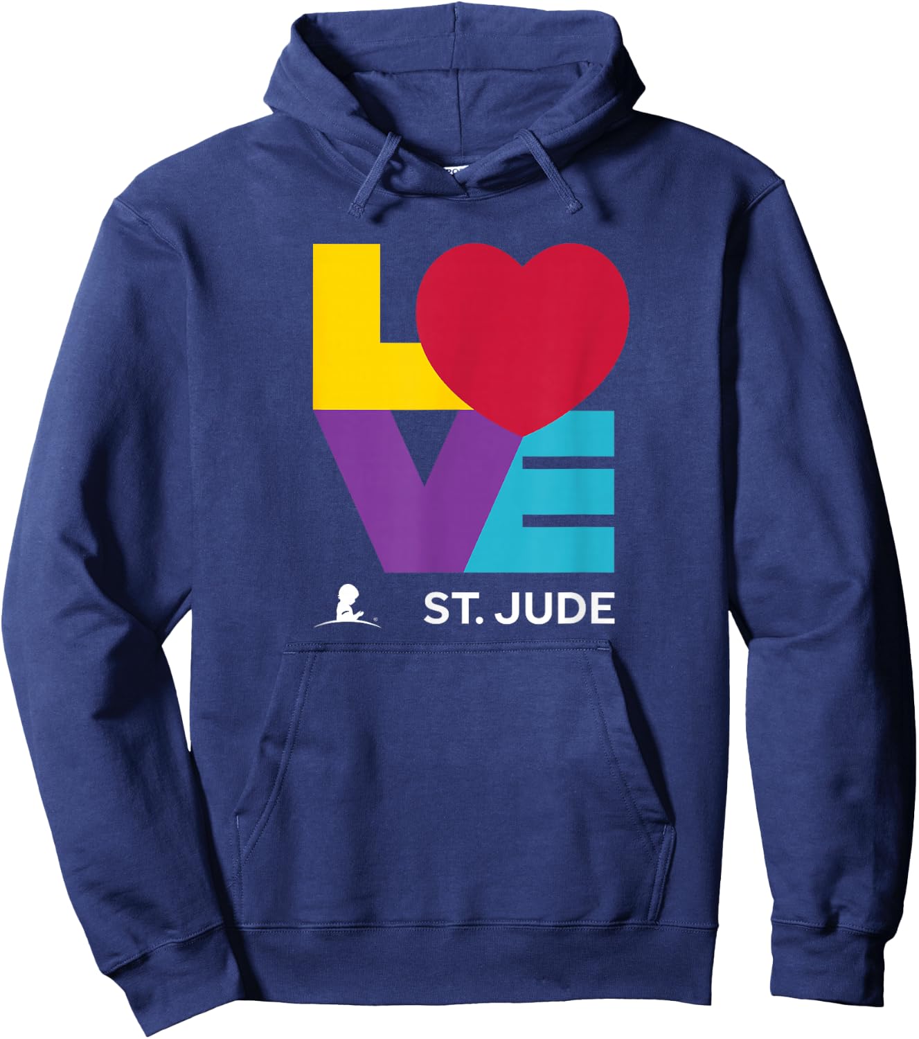 St. Jude Children's Research Hospital LOVE Hoodie - Hoodie | Navy