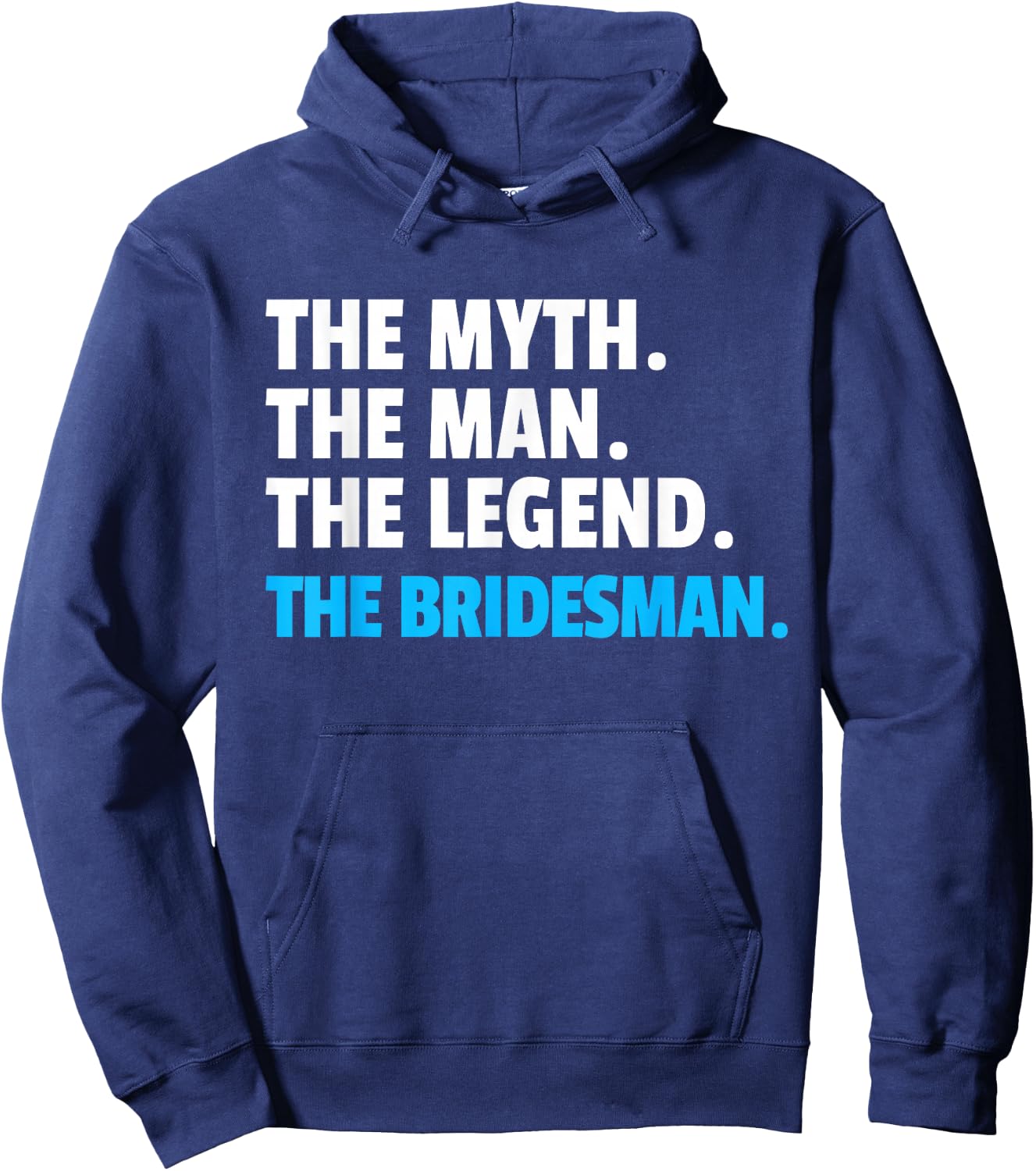 Bridesman Shirt | Bridesman Hoodie - Hoodie | Navy