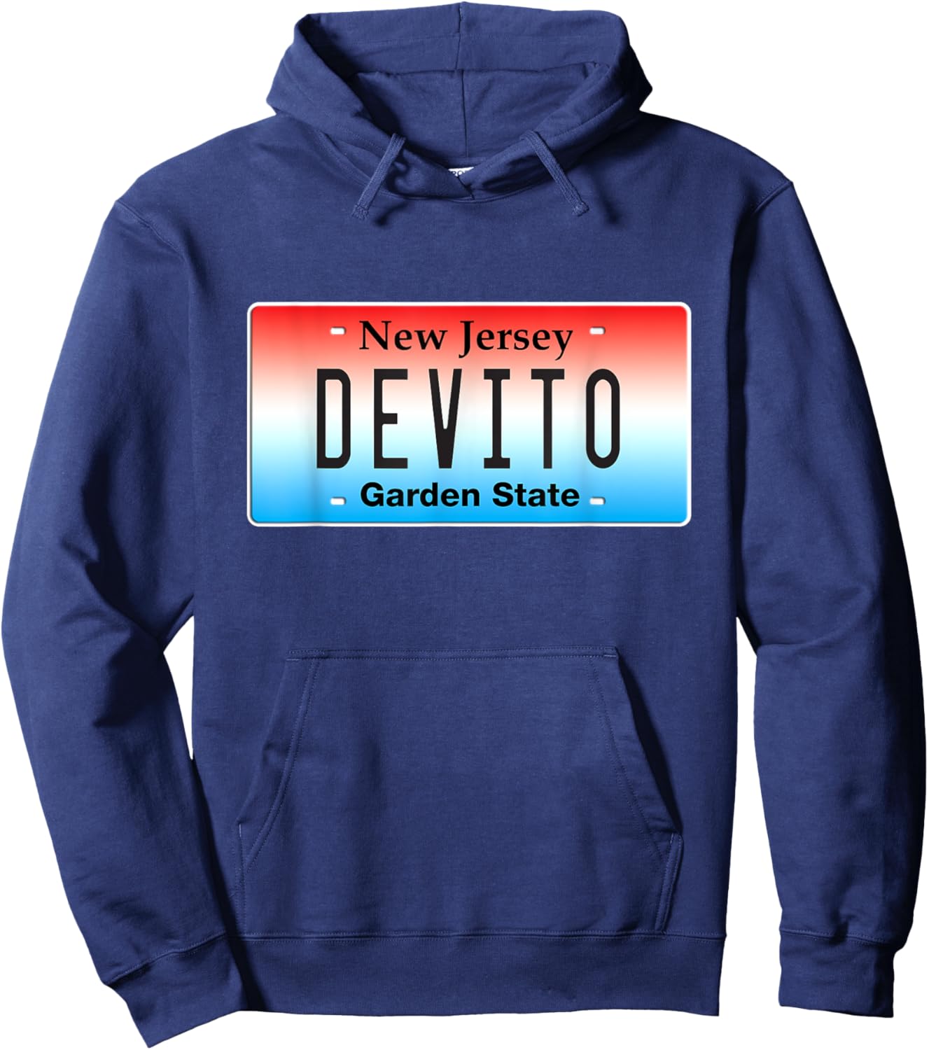 Funny Devito New Jersey Italian American NJ Cutlets Tommy Hoodie - Hoodie | Navy