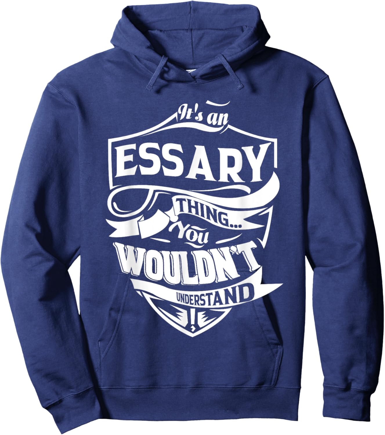 It's an ESSARY Thing Gifts Hoodie - Hoodie | Navy