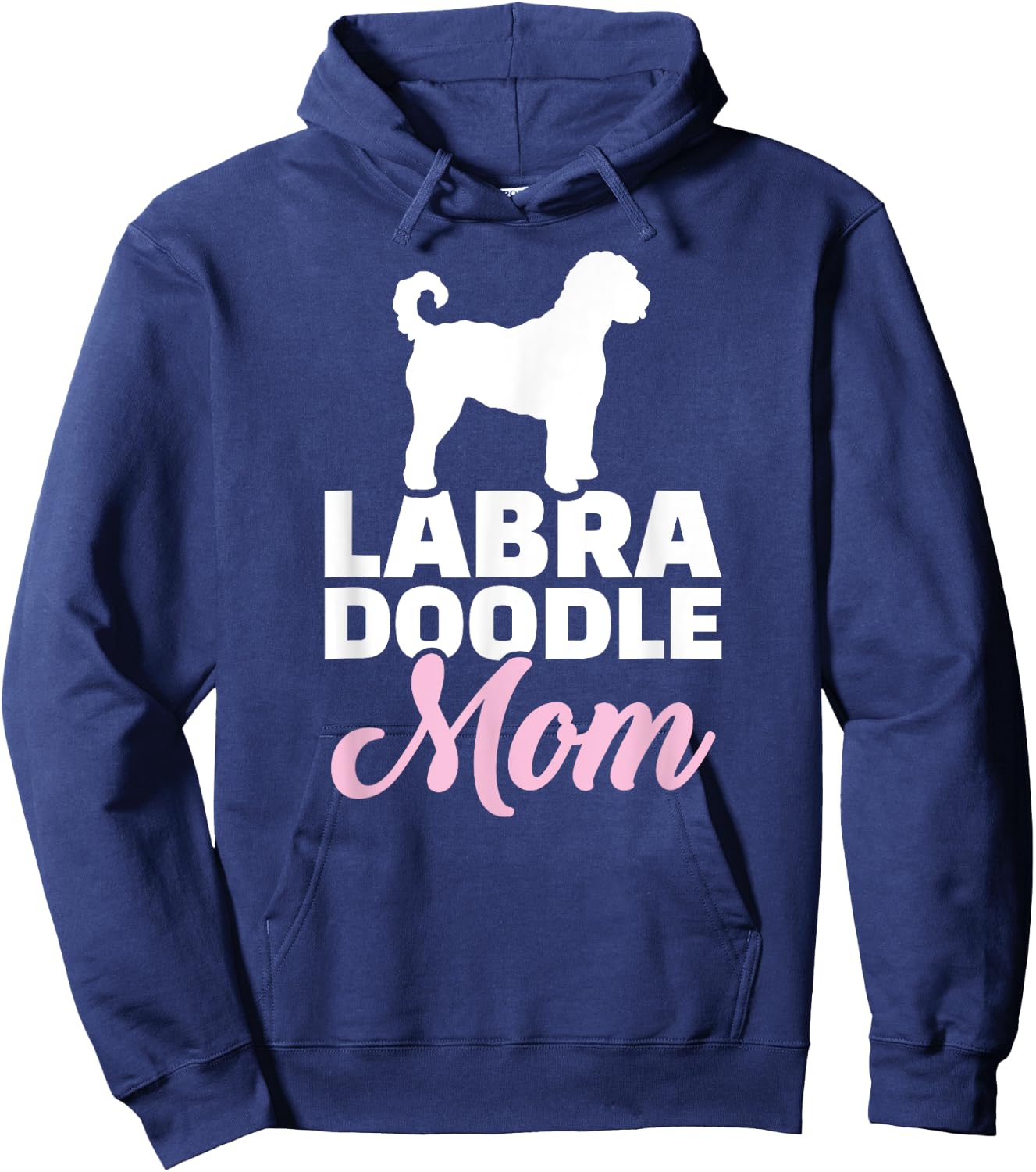 Labradoodle mom Hoodie - Hoodie | Navy