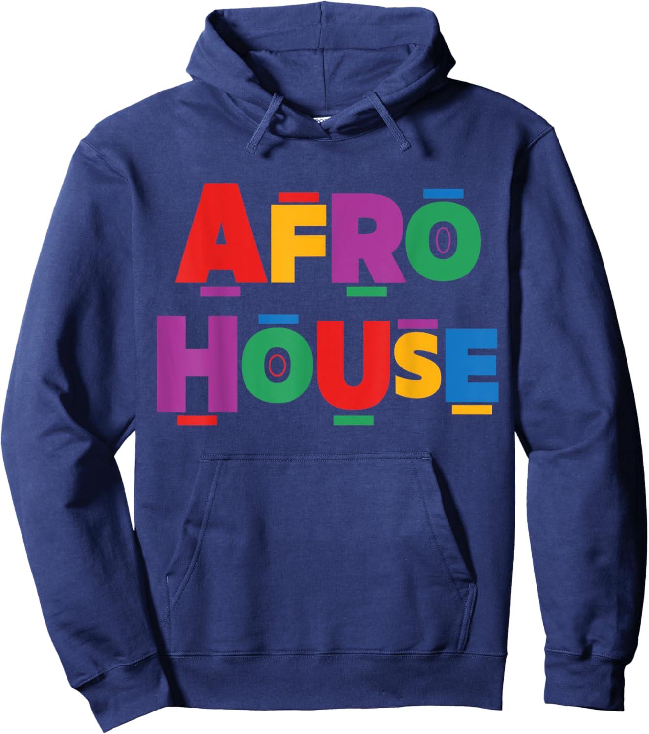 Afro House Music Festival Outfit Amapiano Afro House Music Hoodie - Hoodie | Navy