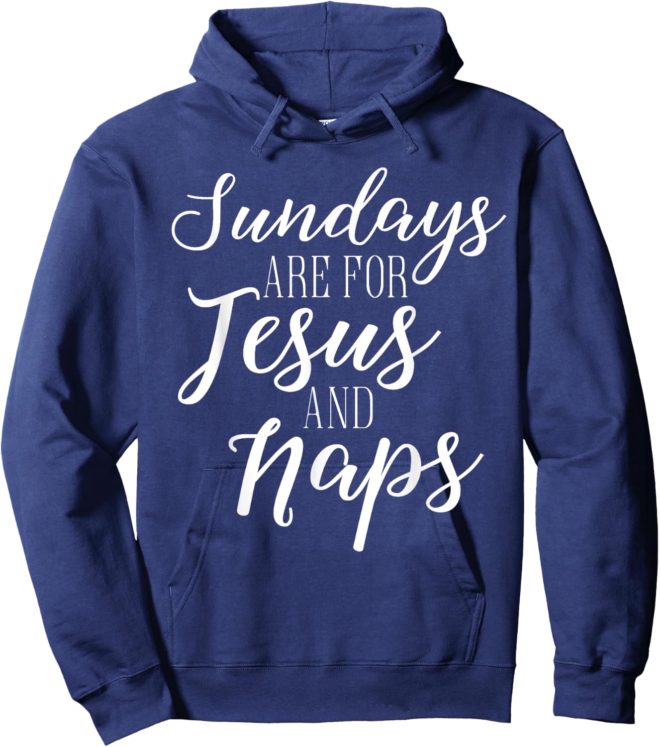 Sundays are for Jesus and Naps Shirt Cute Fall Hoodie - Hoodie | Navy