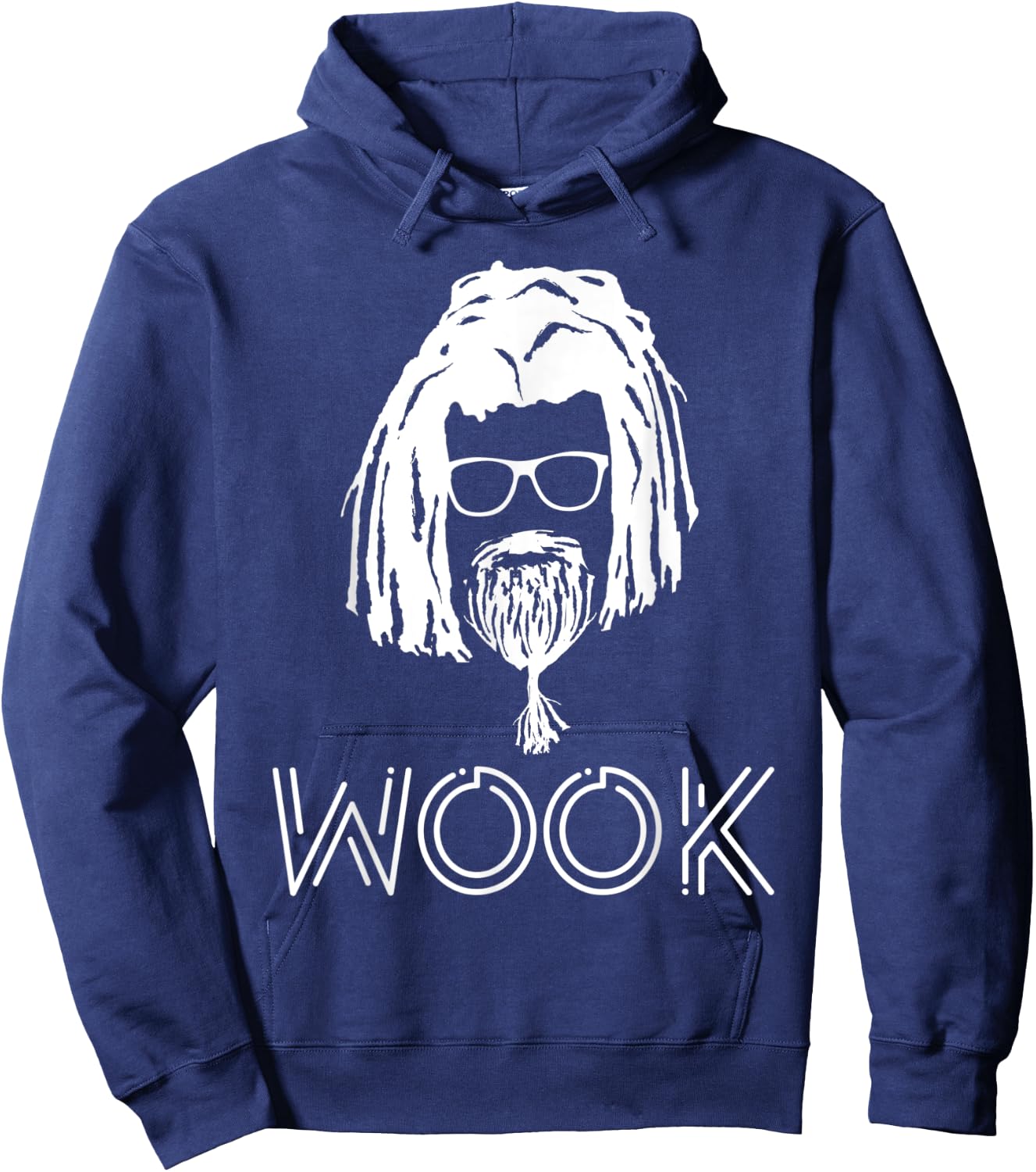 Wook Shirt, Rave, Psytrance, Hippie, Tribe, EDM, Wook Life Hoodie - Hoodie | Navy