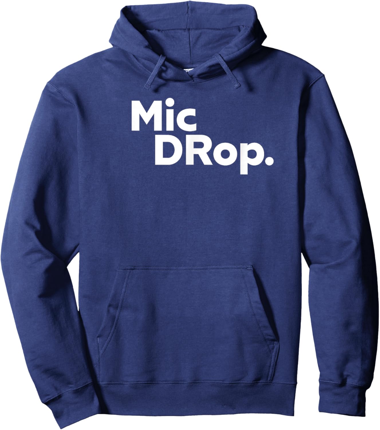 MIC Drop Hoodie - Hoodie | Navy