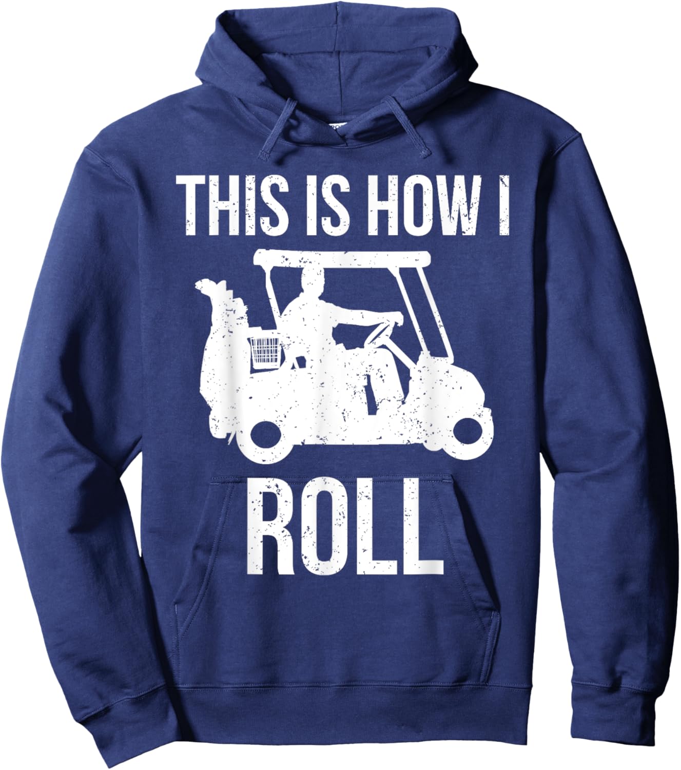 Golfer Funny Golf Hoodie - Hoodie | Navy