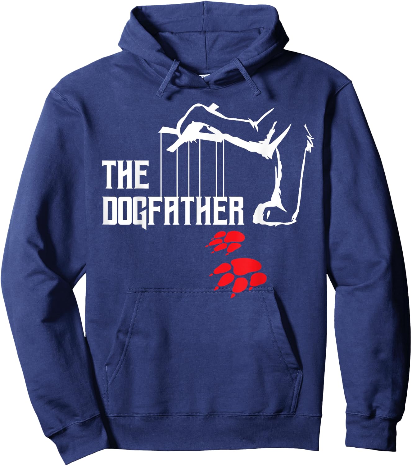 The Dogfather Dog Owner Dog Lover Dog Hoodie - Hoodie | Navy