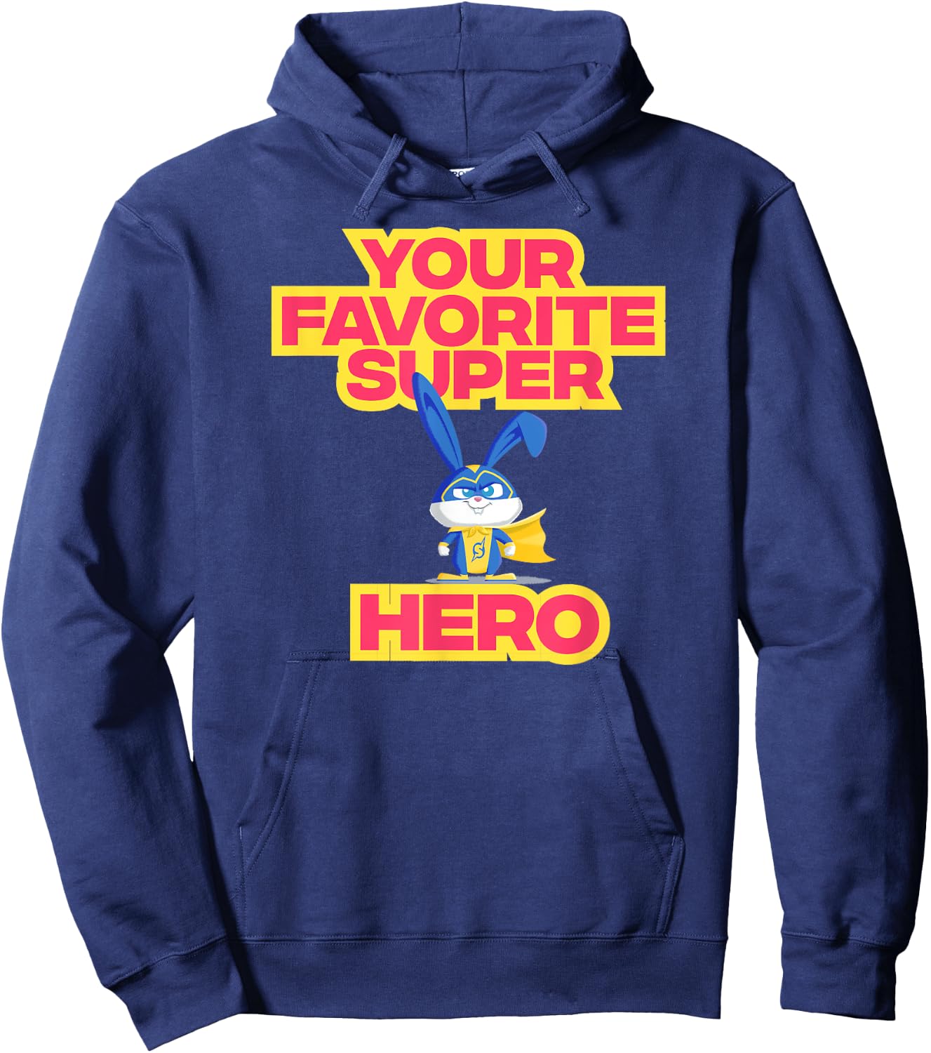 Pets 2 Snowball Your Favourite Superhero Hoodie - Hoodie | Navy