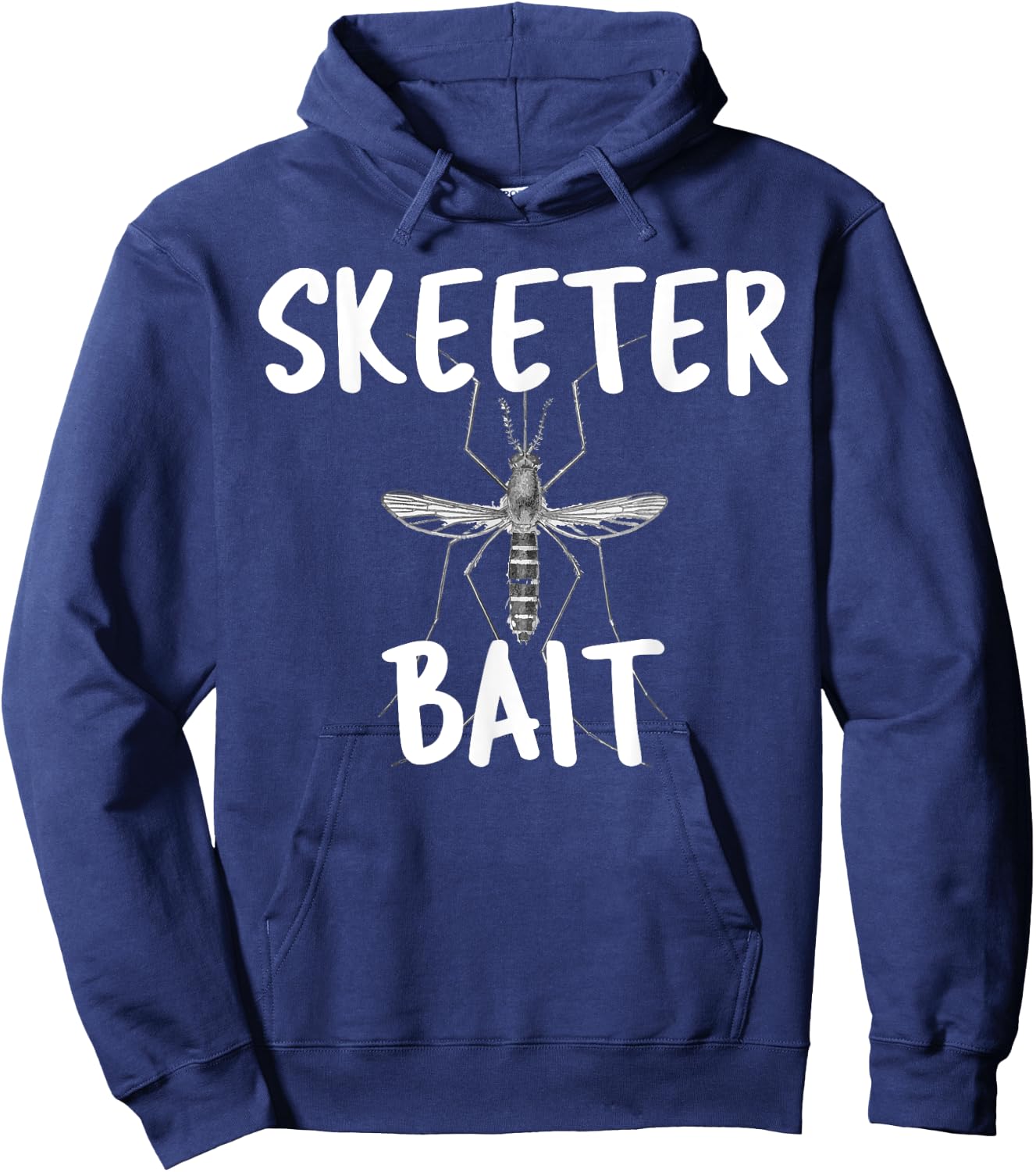 Skeeter Bait Mosquito Insect Bug Hoodie - Hoodie | Navy