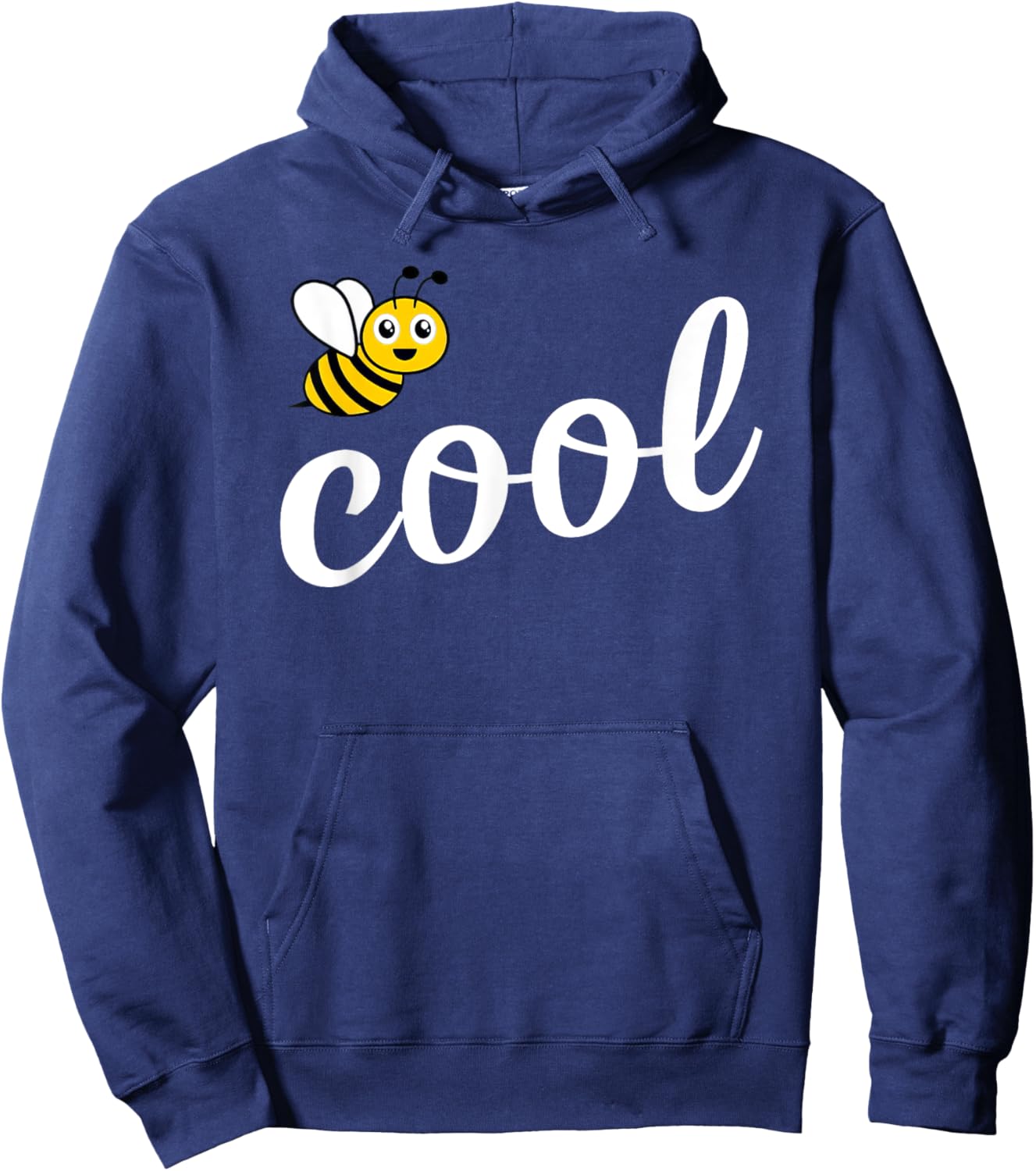 Be Cool Cute Bee Men Women Girl Boy Kids Toddler Bee Lover Hoodie - Hoodie | Navy
