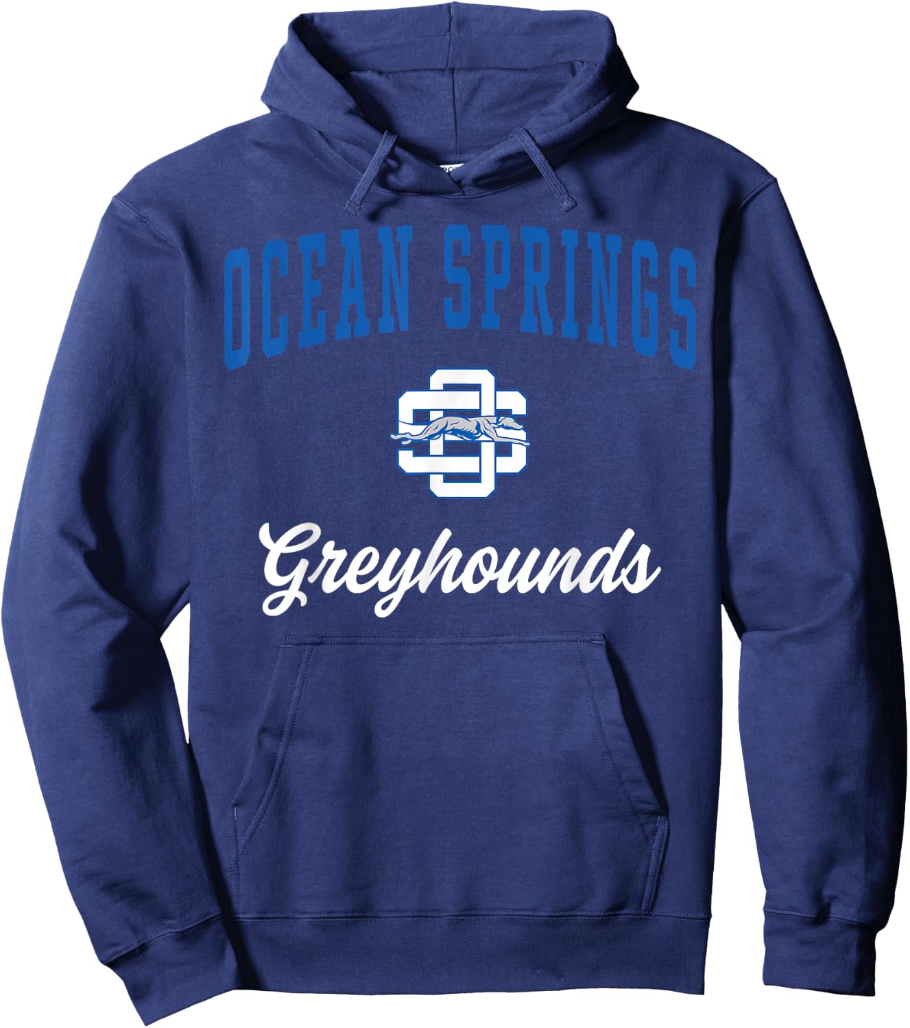 Ocean Springs High School Greyhounds C3 Hoodie - Hoodie | Navy