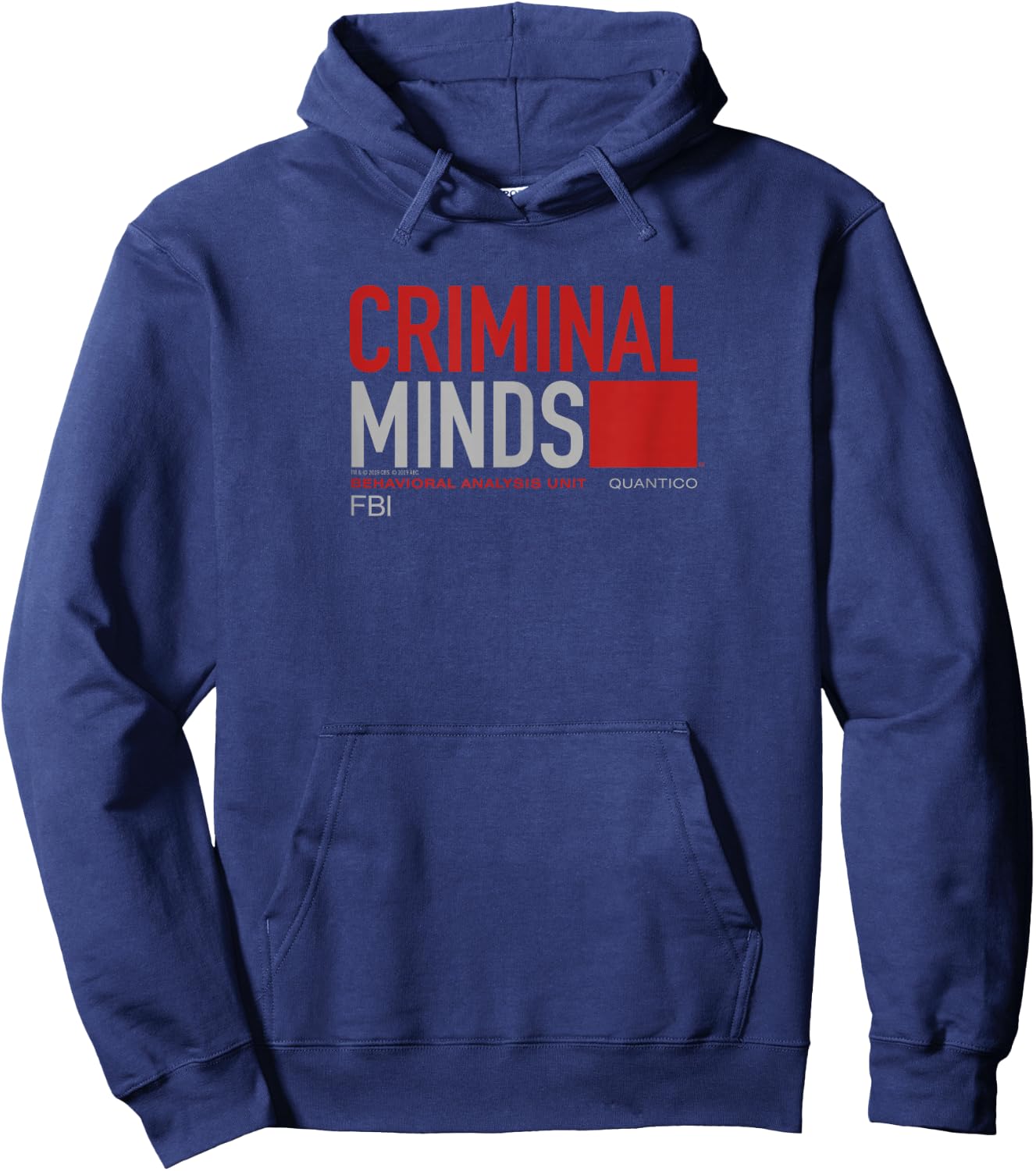 Criminal Minds BAU Quantico Hoodie - Hoodie | Navy
