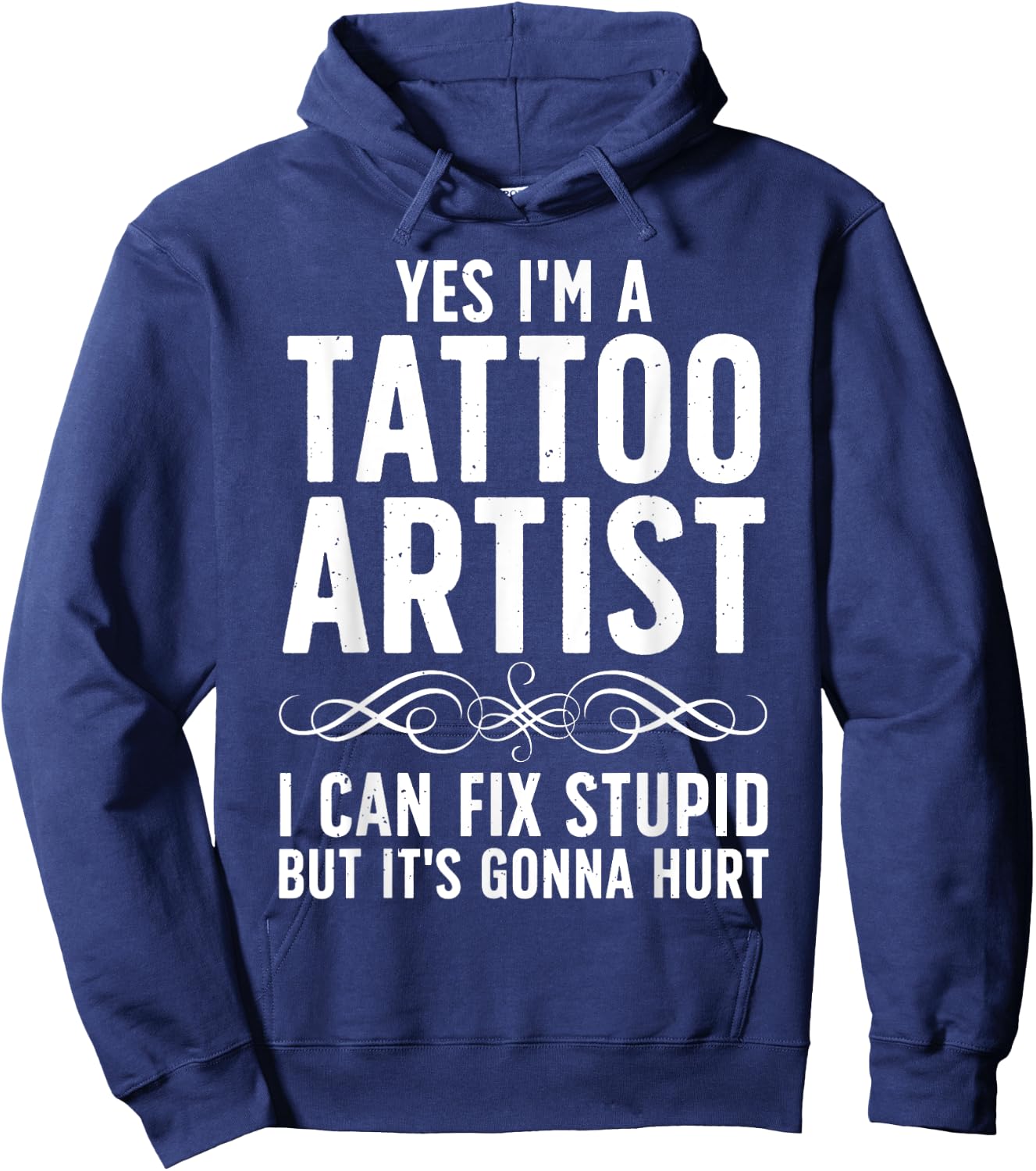 Funny Tattoo Artist Art Women Tattooer Tattoo Artist Hoodie - Hoodie | Navy