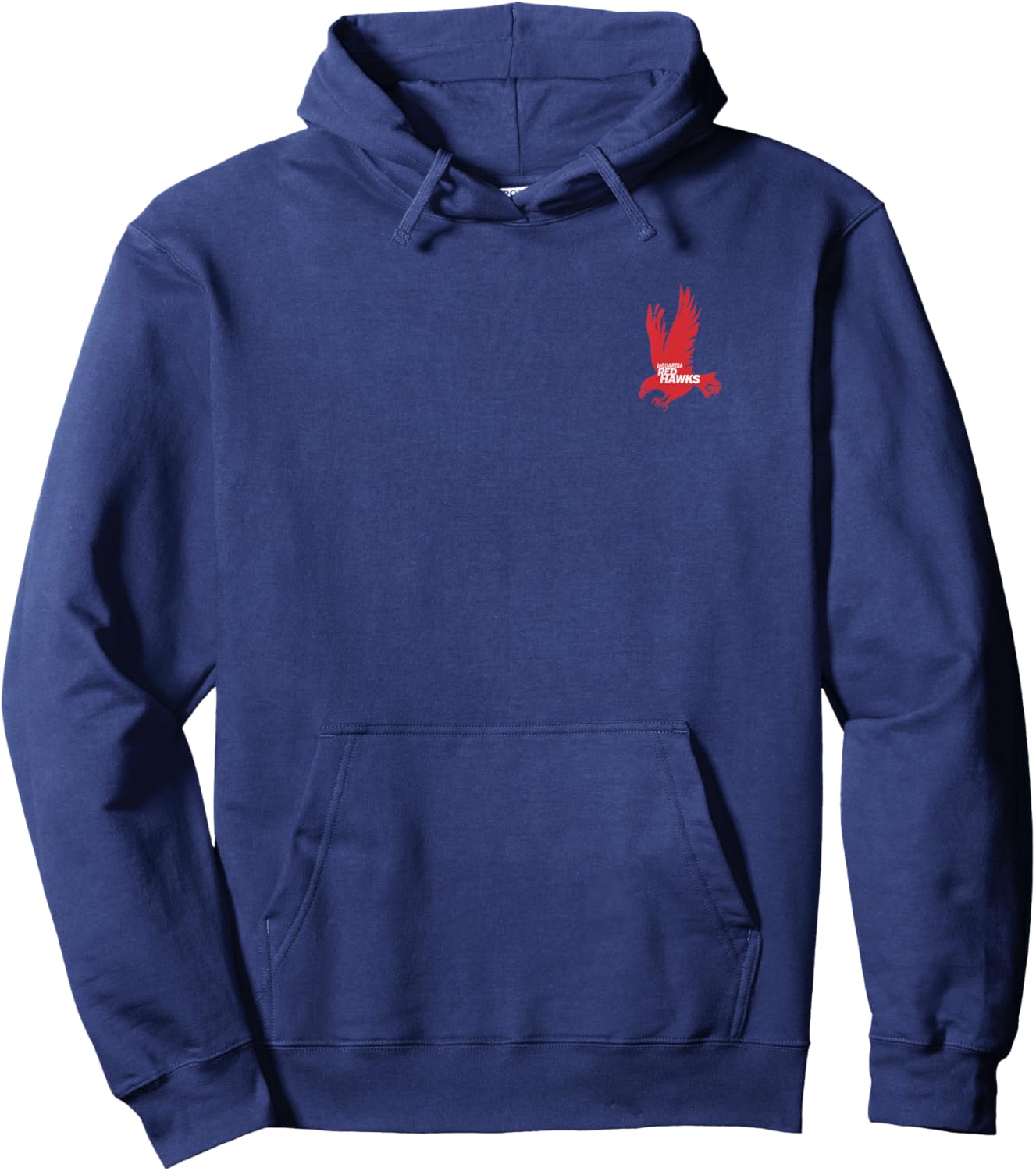 LaGuardia Community College Red Hawks Primary Left Chest Hoodie - Hoodie | Navy