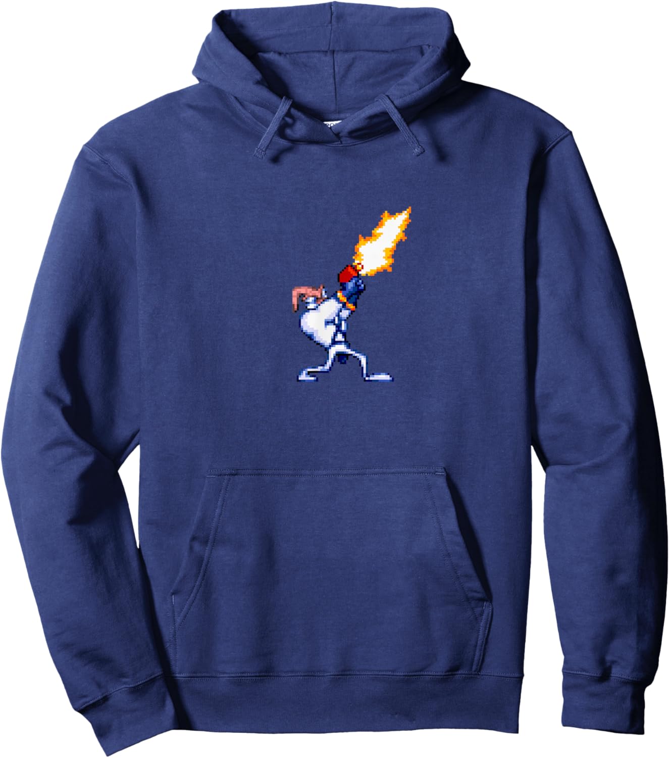 Earthworm Jim Blaster Hoodie - Hoodie | Navy