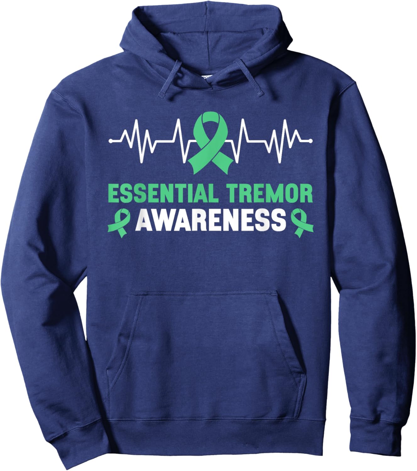 Essential Tremor Support Essential Tremor Awareness Hoodie - Hoodie | Navy