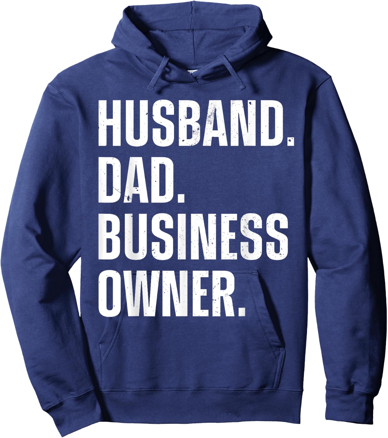 Best Business Owner Art For Husband Dad Small Business Owner Hoodie - Hoodie | Navy