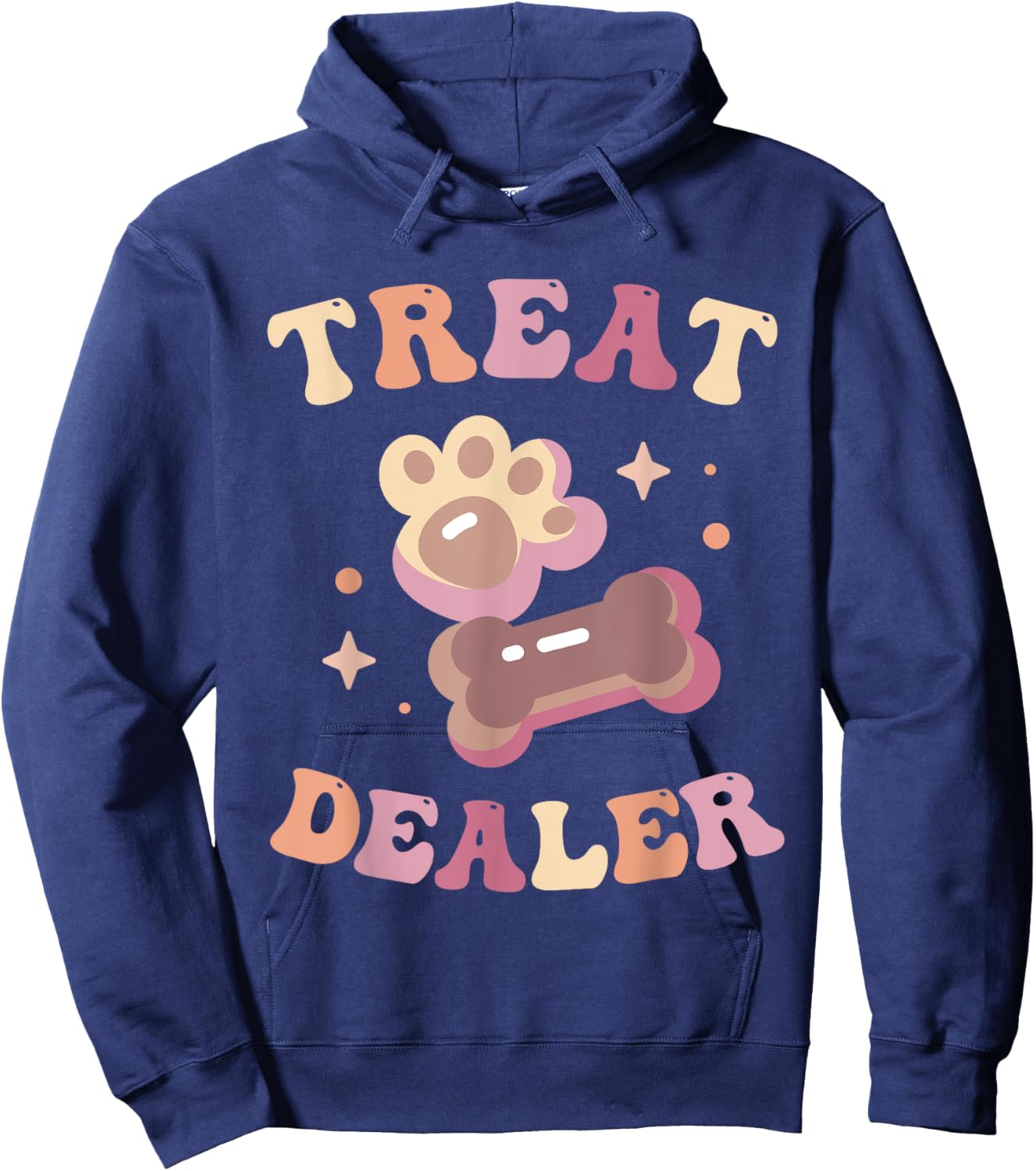 Dog Treat Dealer Funny Dog Training Dog Sitter Boys Girls Hoodie - Hoodie | Navy